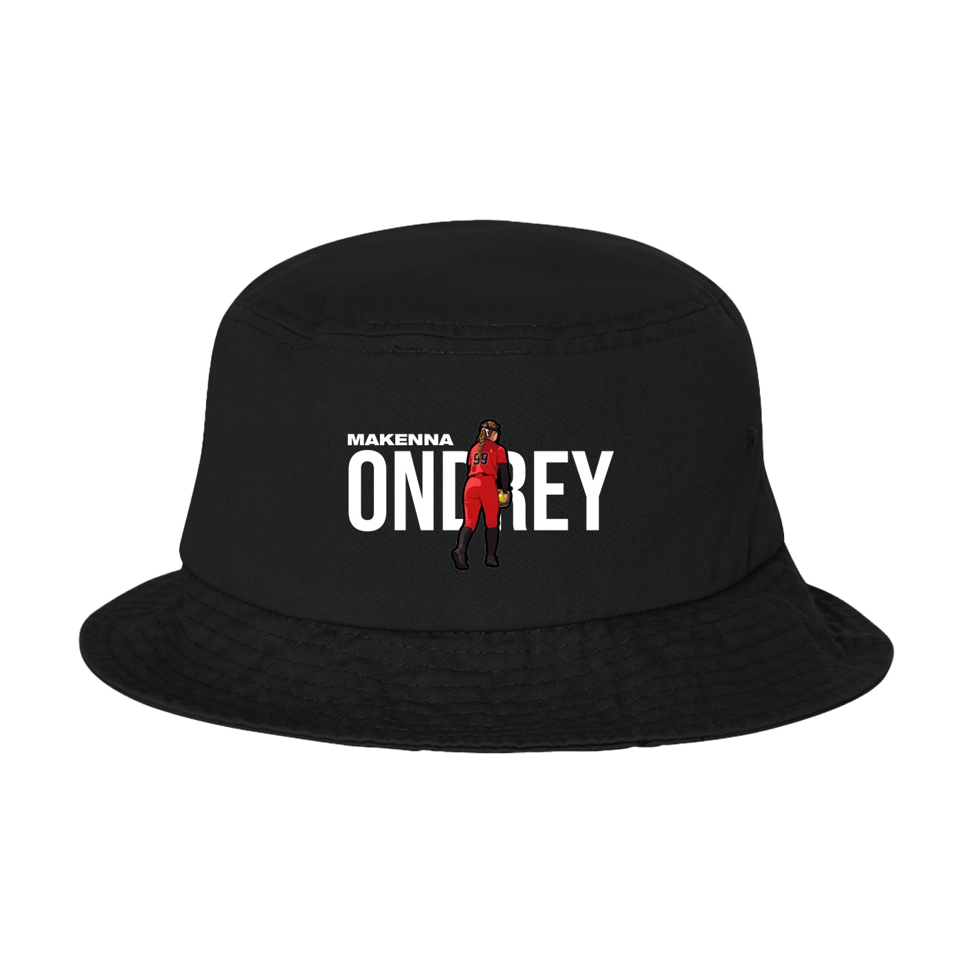 Bucket Cap — Player Name in Black