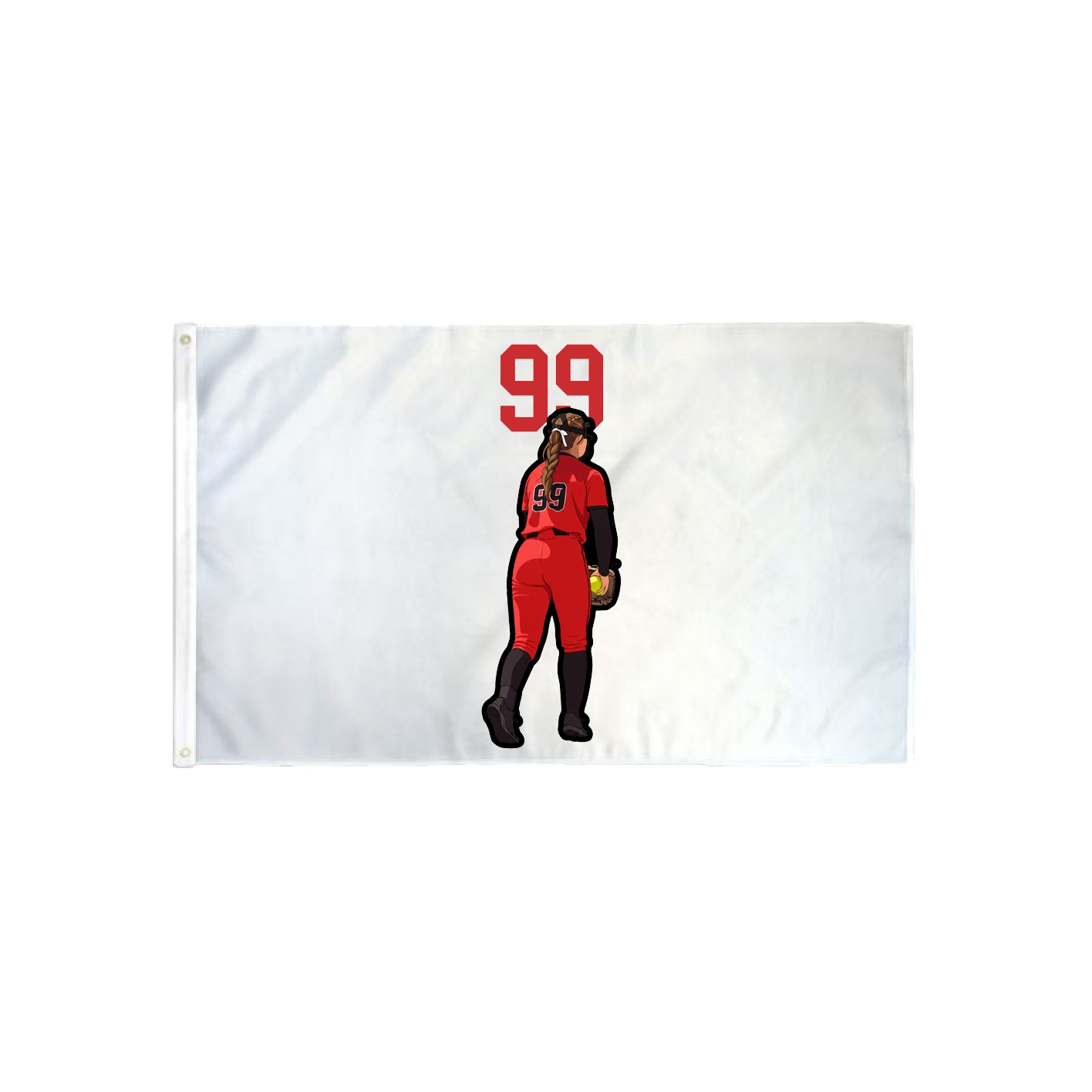 3x5 Flag — Number Top in Classic