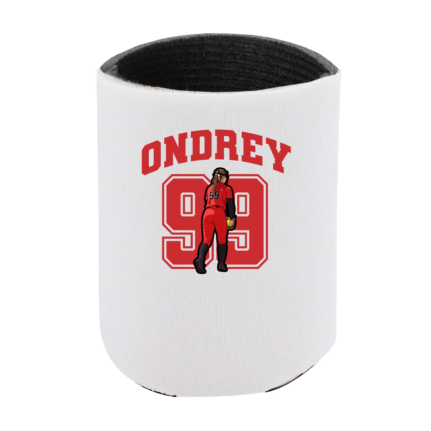 Can Holder — Number in White
