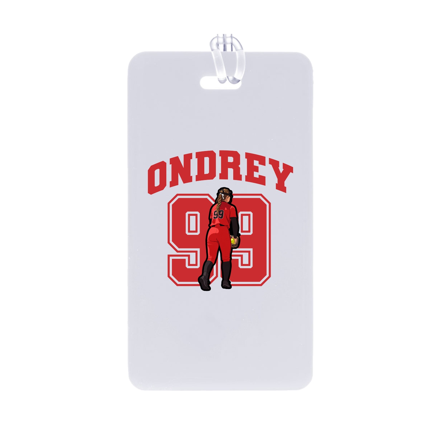 Bag Tag — Number in Classic