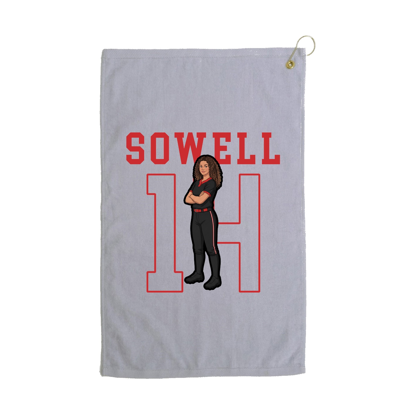 Terry Velour Golf Towel