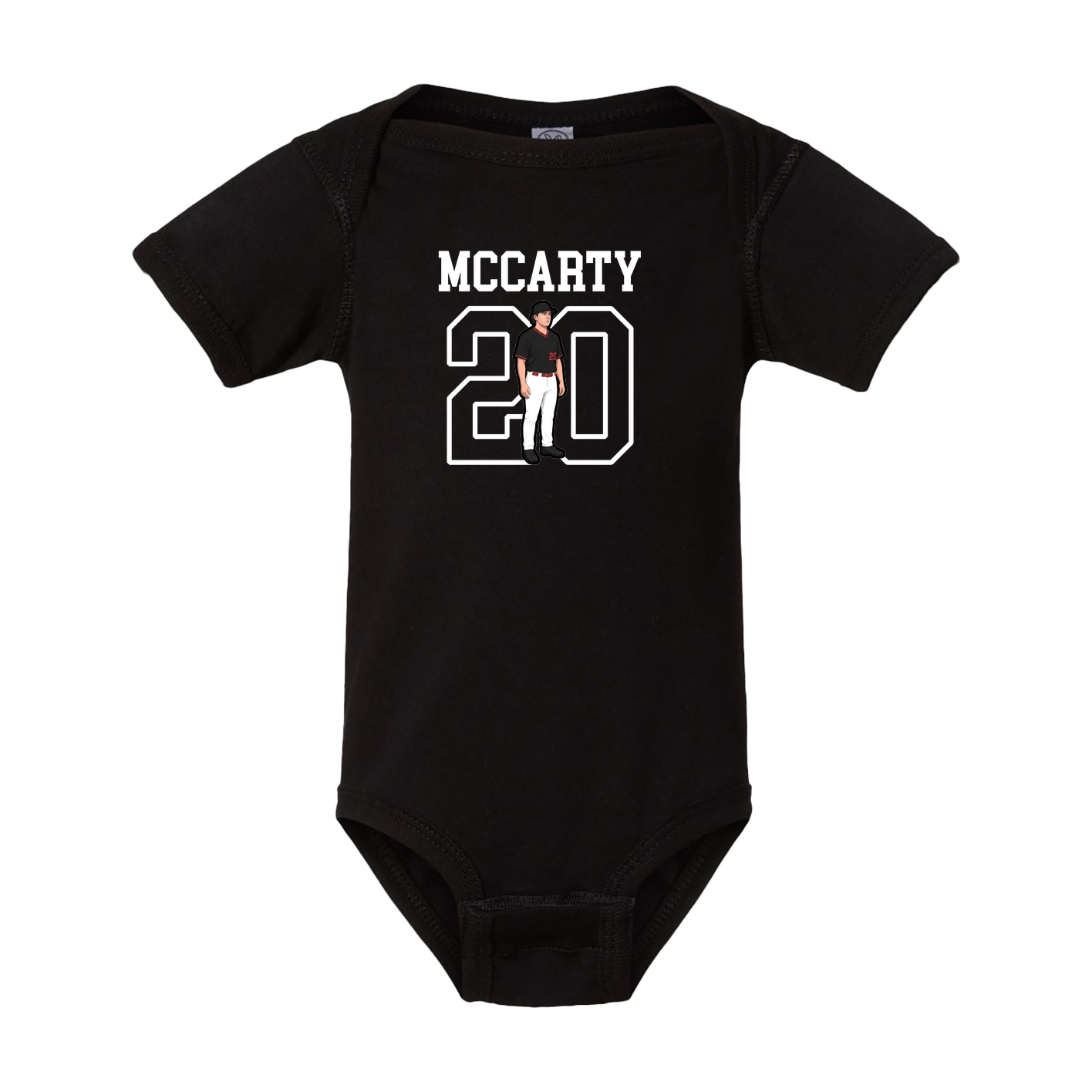 Baby Onesie — Shirsey in Black