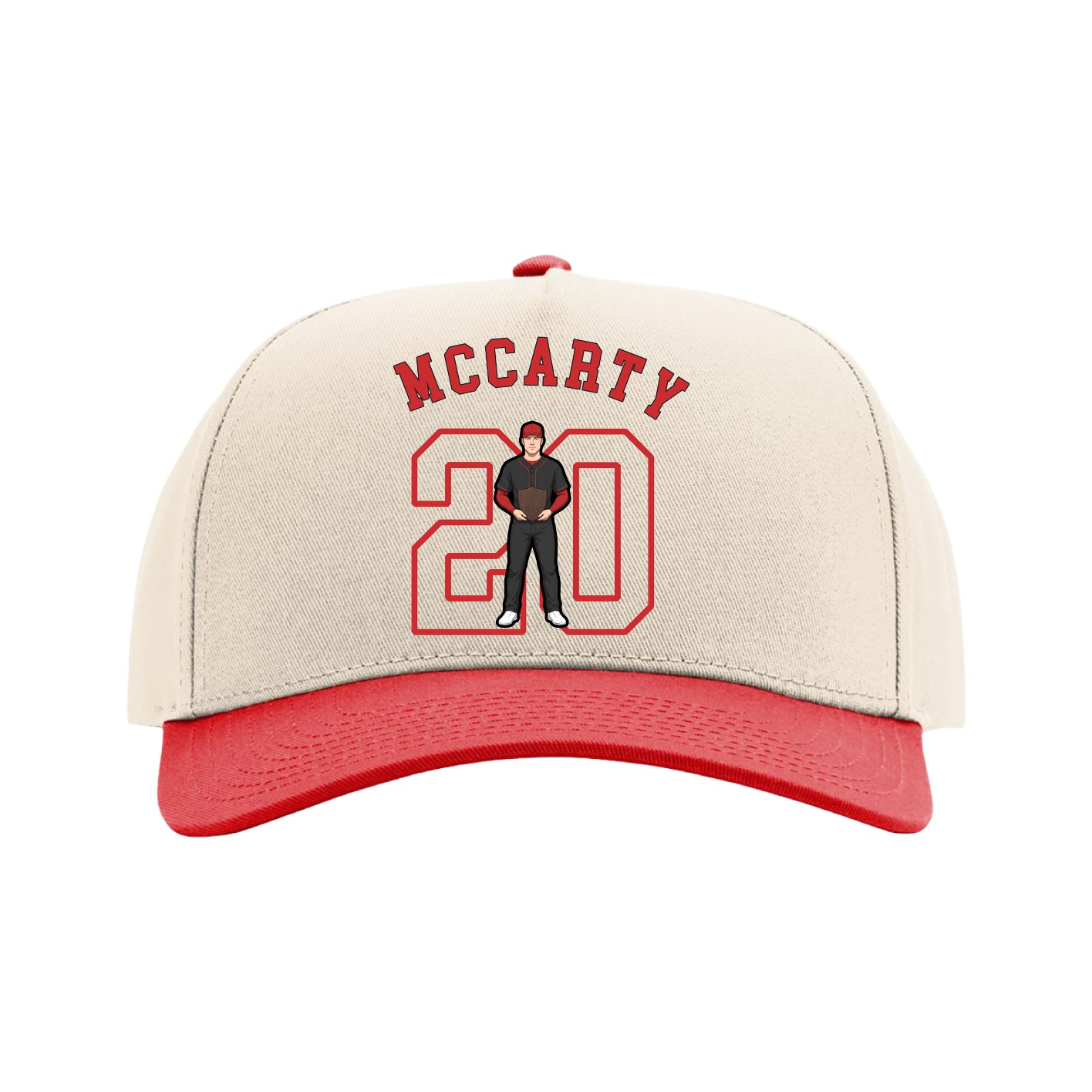 Full Fabric Five-Panel Champ Cap