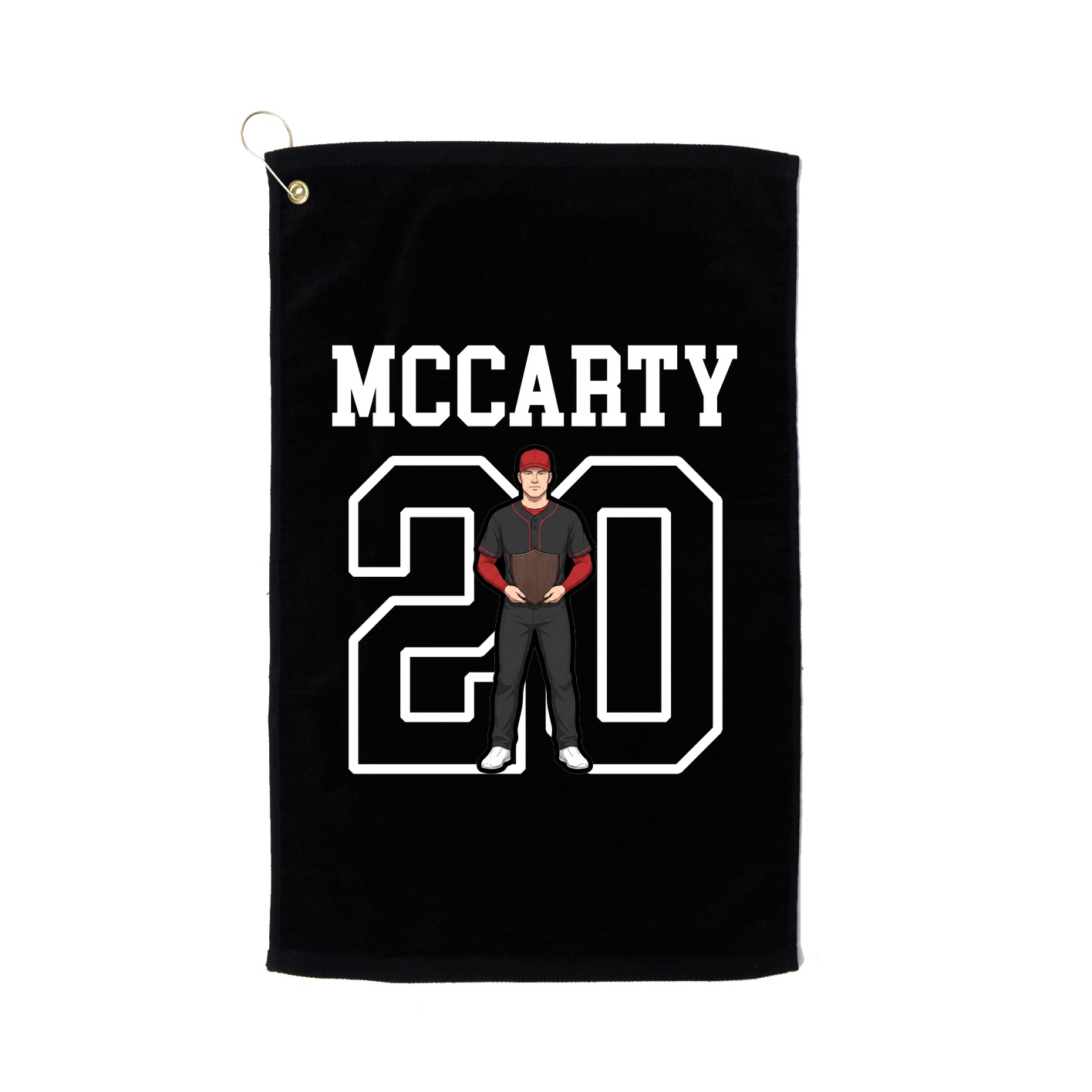 Golf Towel — Shirsey in Black