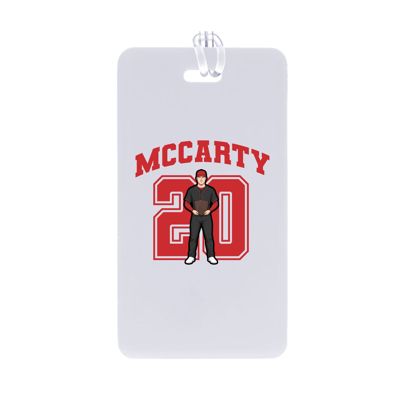 Bag Tag — Number in Classic