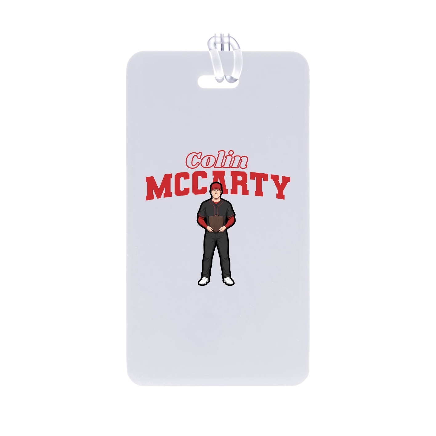 Bag Tag — Name Arch in Classic