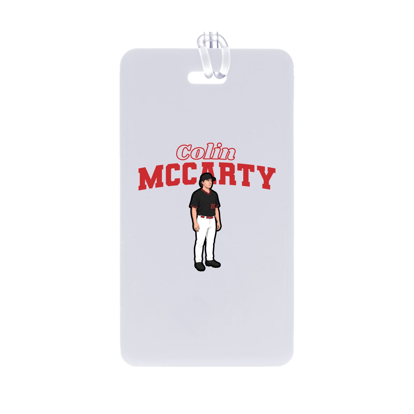 Bag Tag — Name Arch in Classic