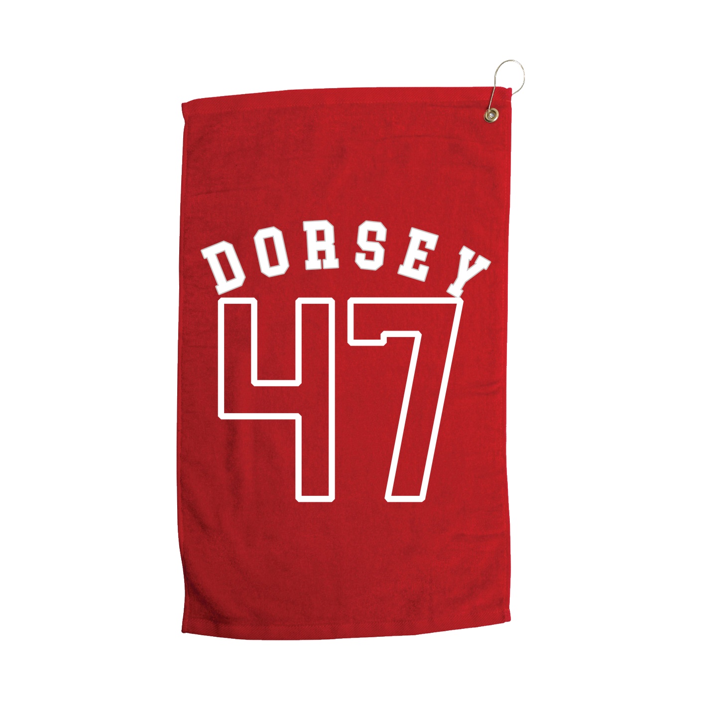 Golf Towel — Shirsey Arch in Red