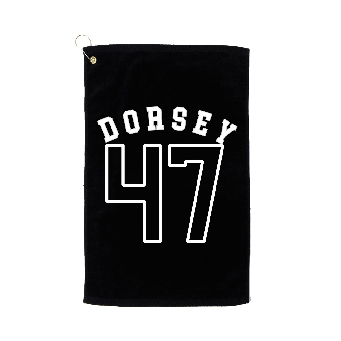 Golf Towel — Shirsey Arch in Black