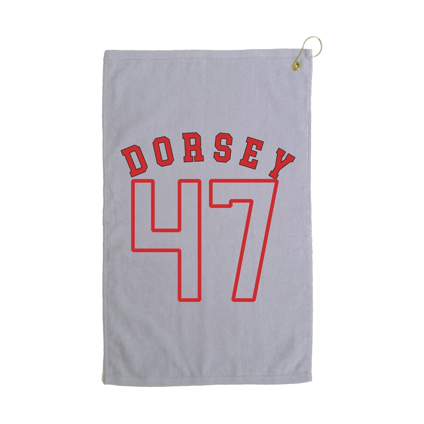 Golf Towel — Shirsey Arch in Grey