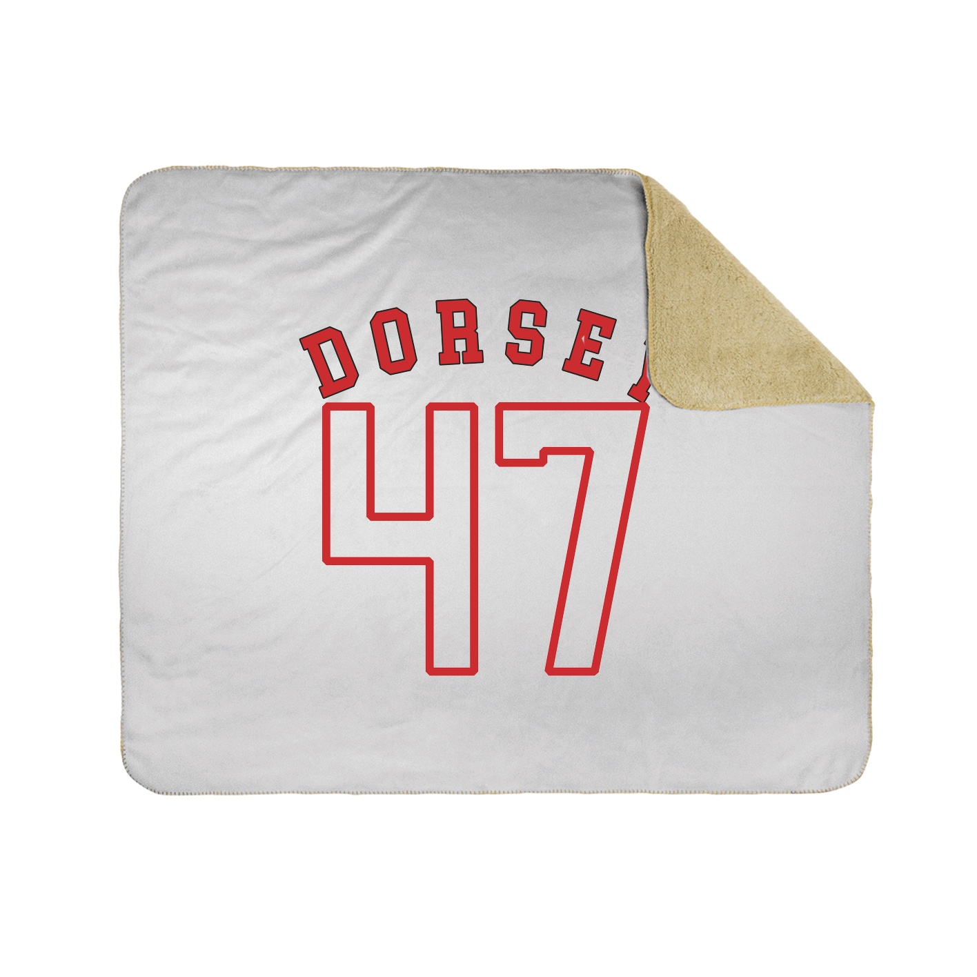 Throw Blanket — Shirsey Arch in White