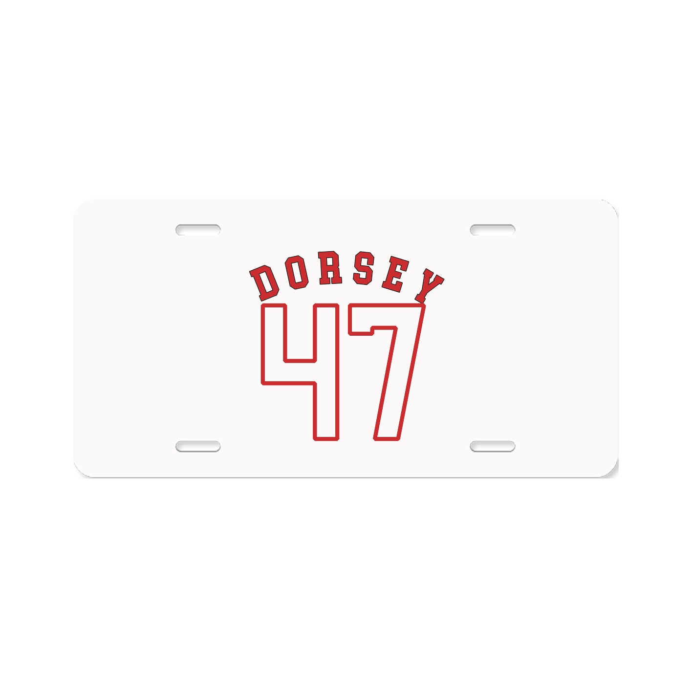 License Plate — Shirsey Arch in Classic