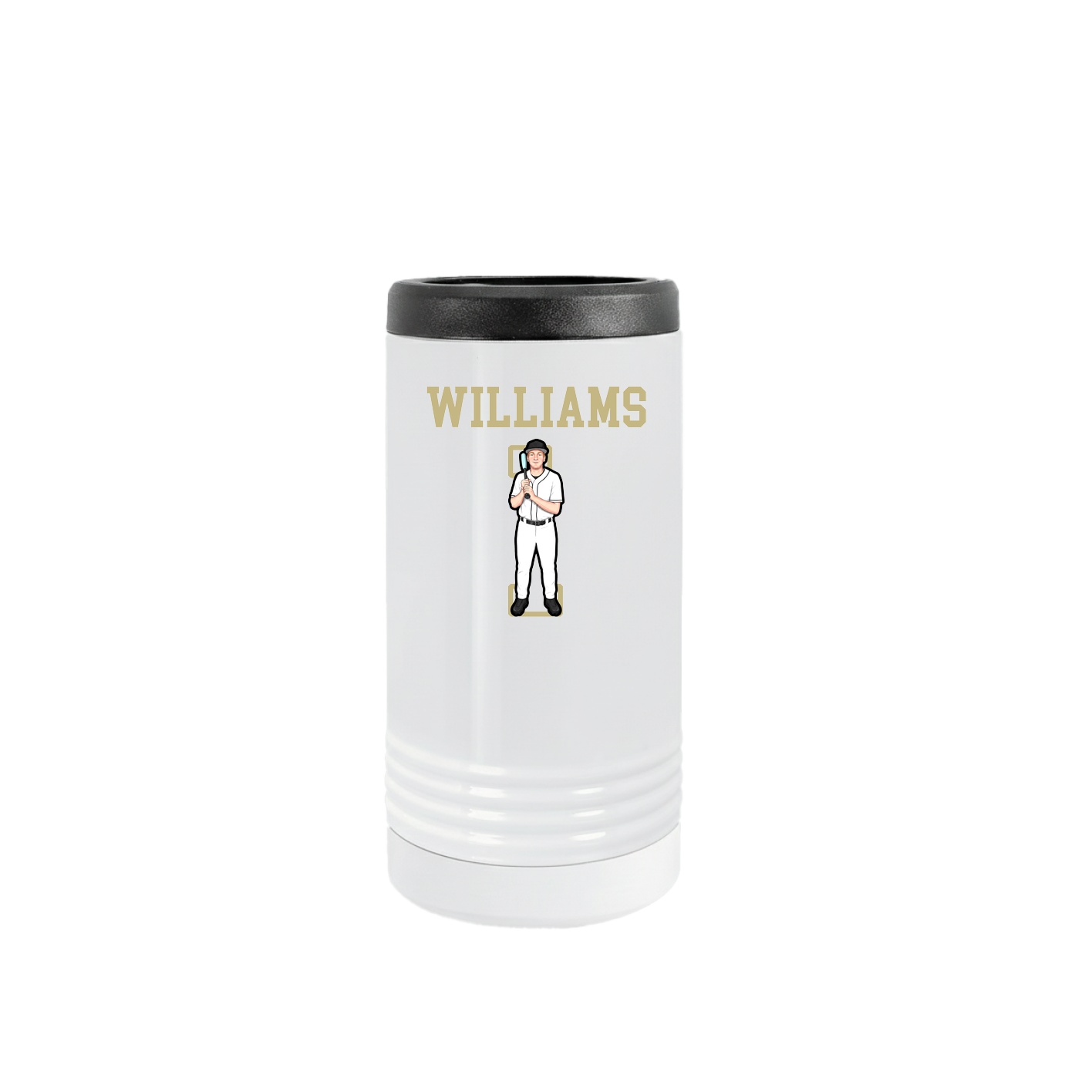 Slim Beverage Holder — Shirsey in White