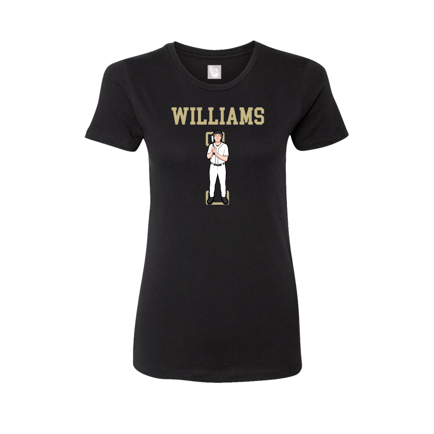 Fitted Women's Tee — Shirsey in Black