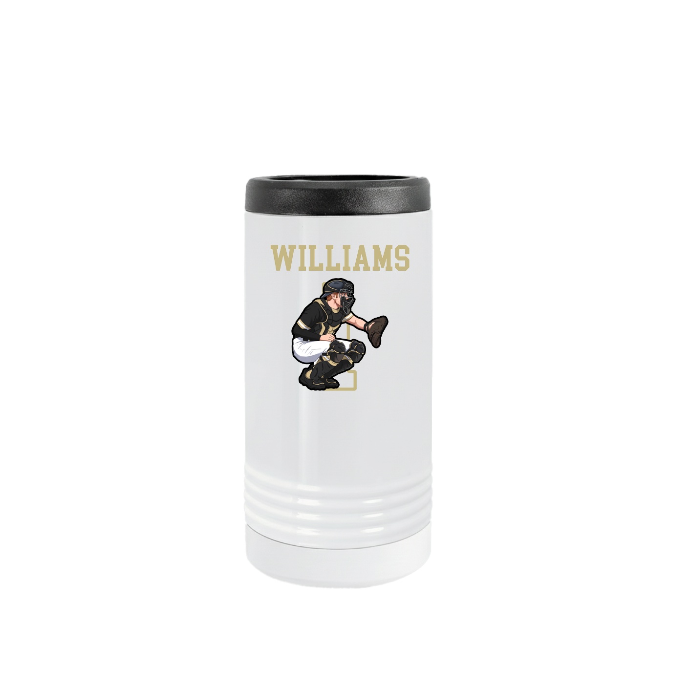 Slim Beverage Holder — Shirsey in White