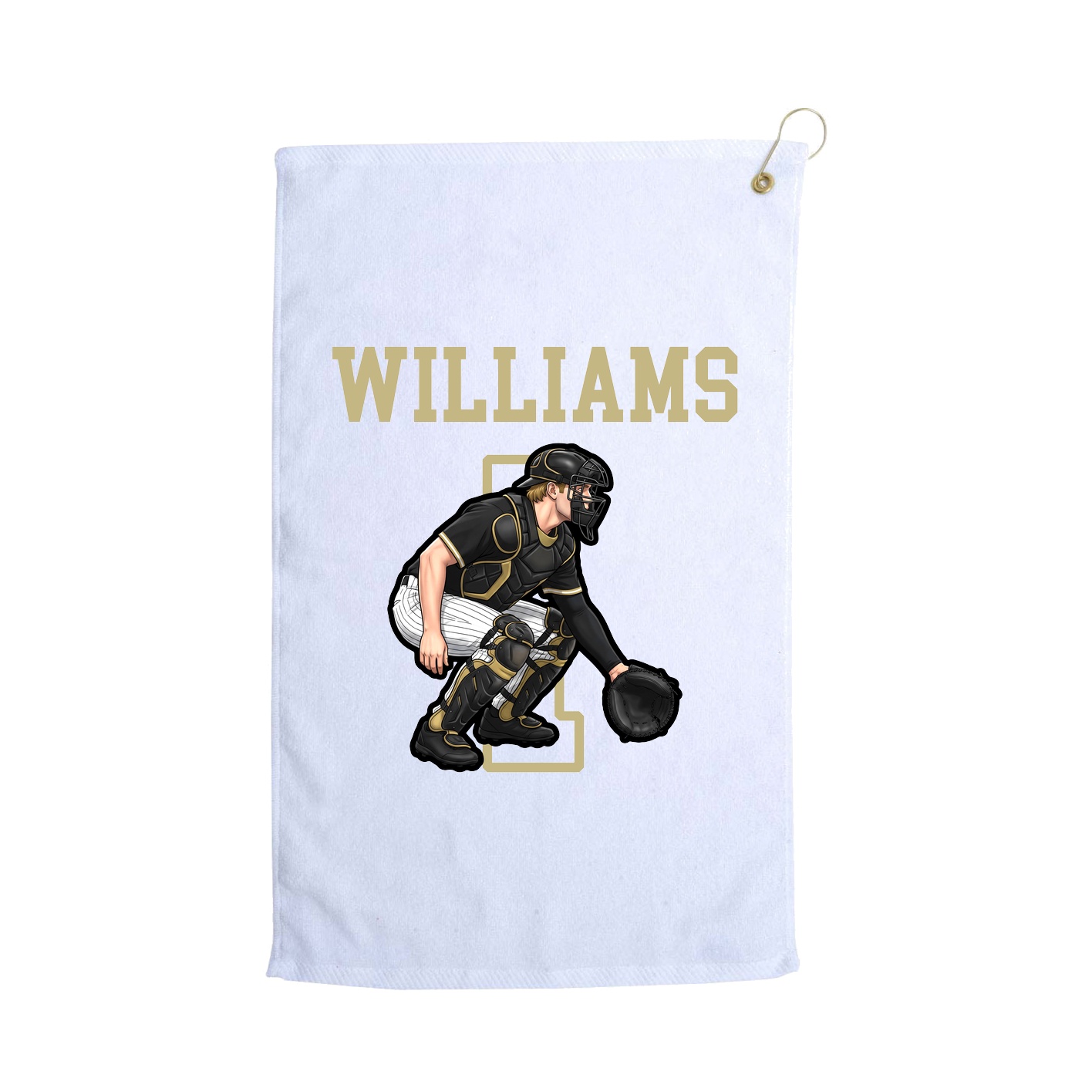 Golf Towel — Shirsey in White