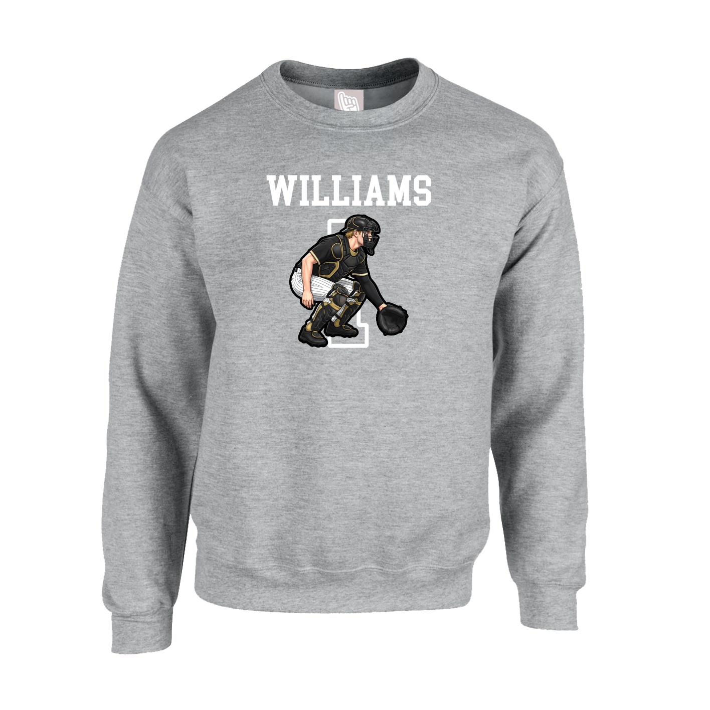 Fleece Crew — Shirsey in Grey