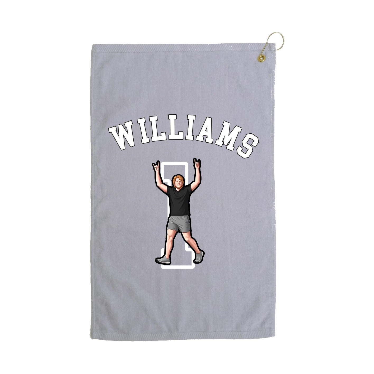 Golf Towel — Shirsey Arch in Grey