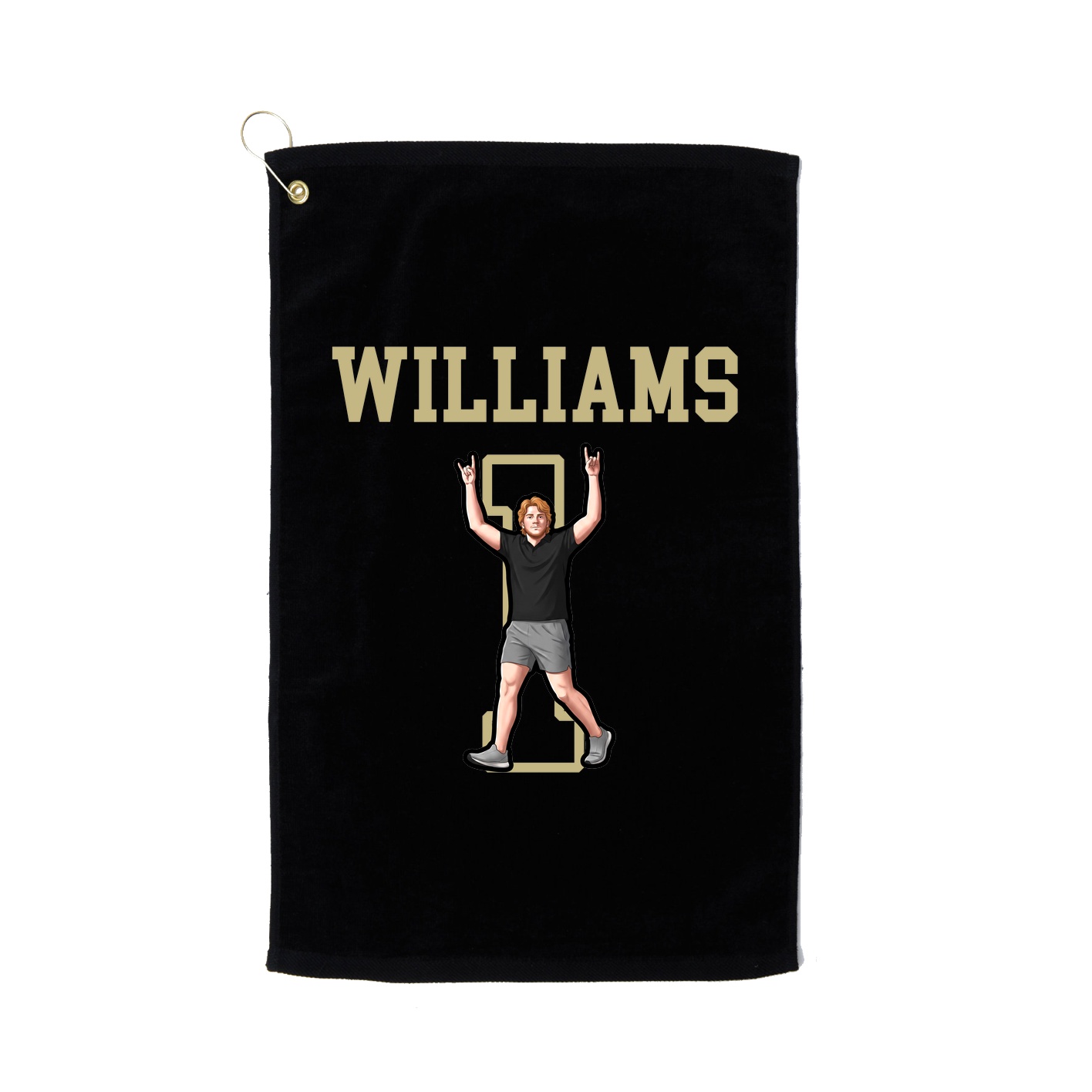Golf Towel — Shirsey in Black