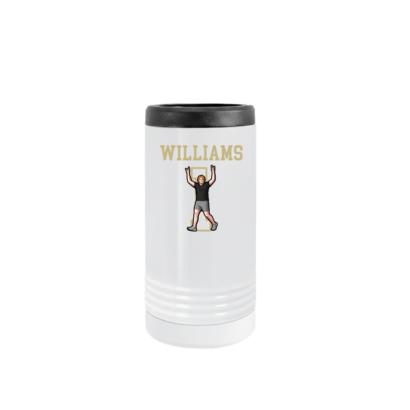 Slim Beverage Holder — Shirsey in White