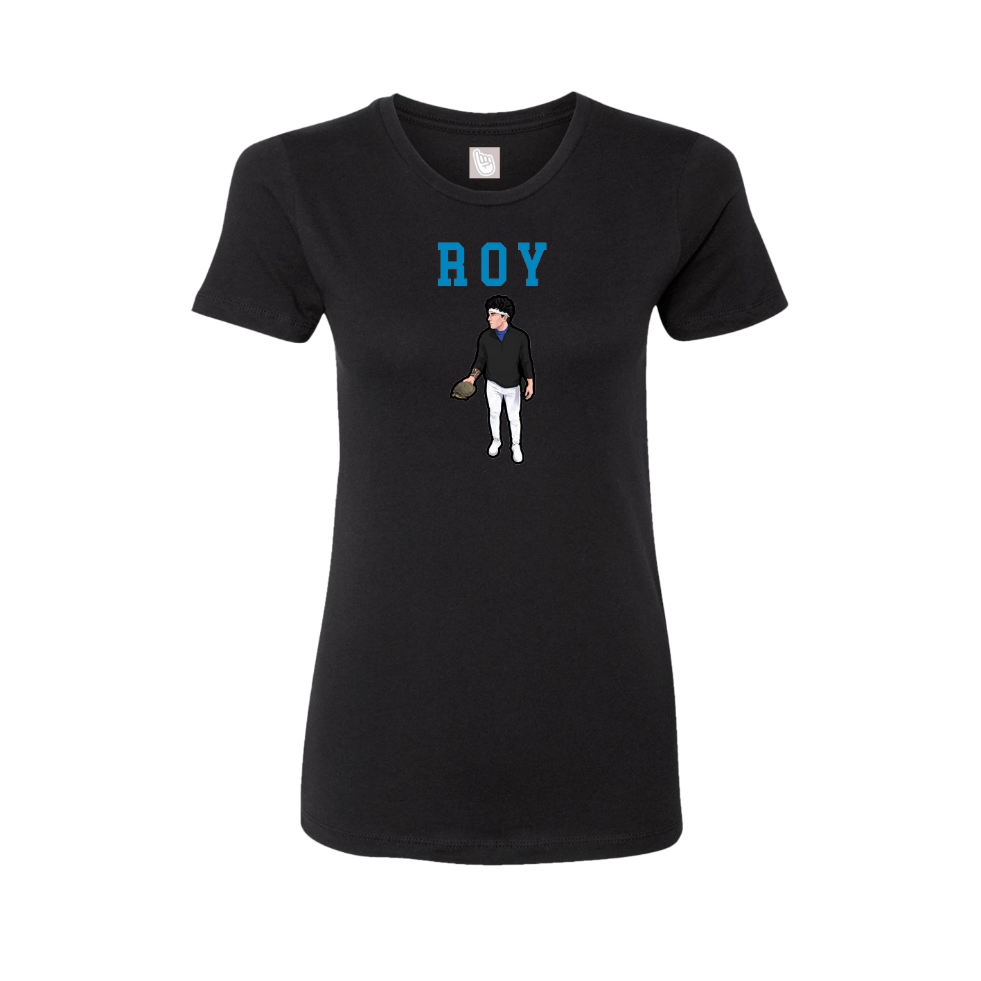 Fitted Women's Tee — Shirsey in Black
