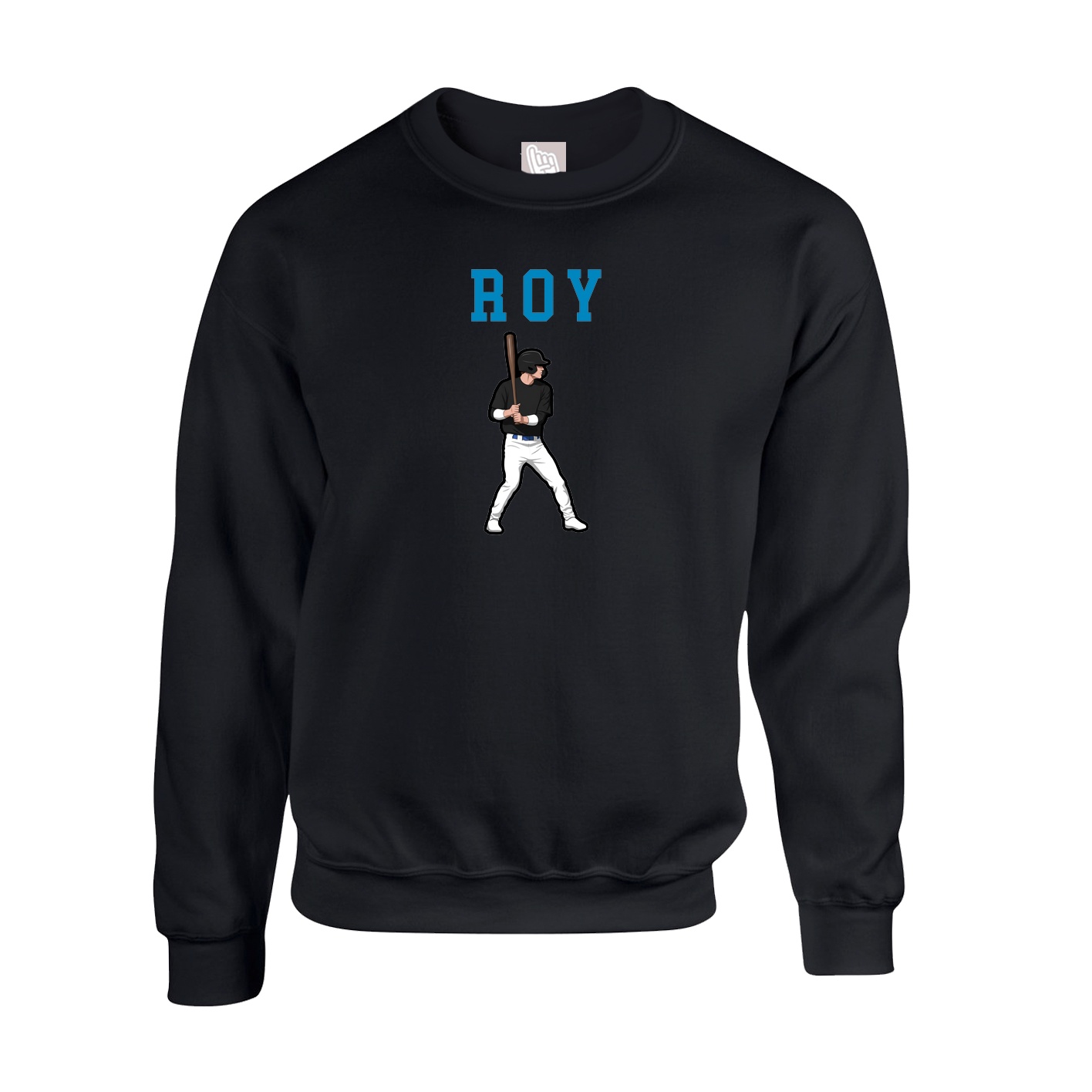 Fleece Crew — Shirsey in Black