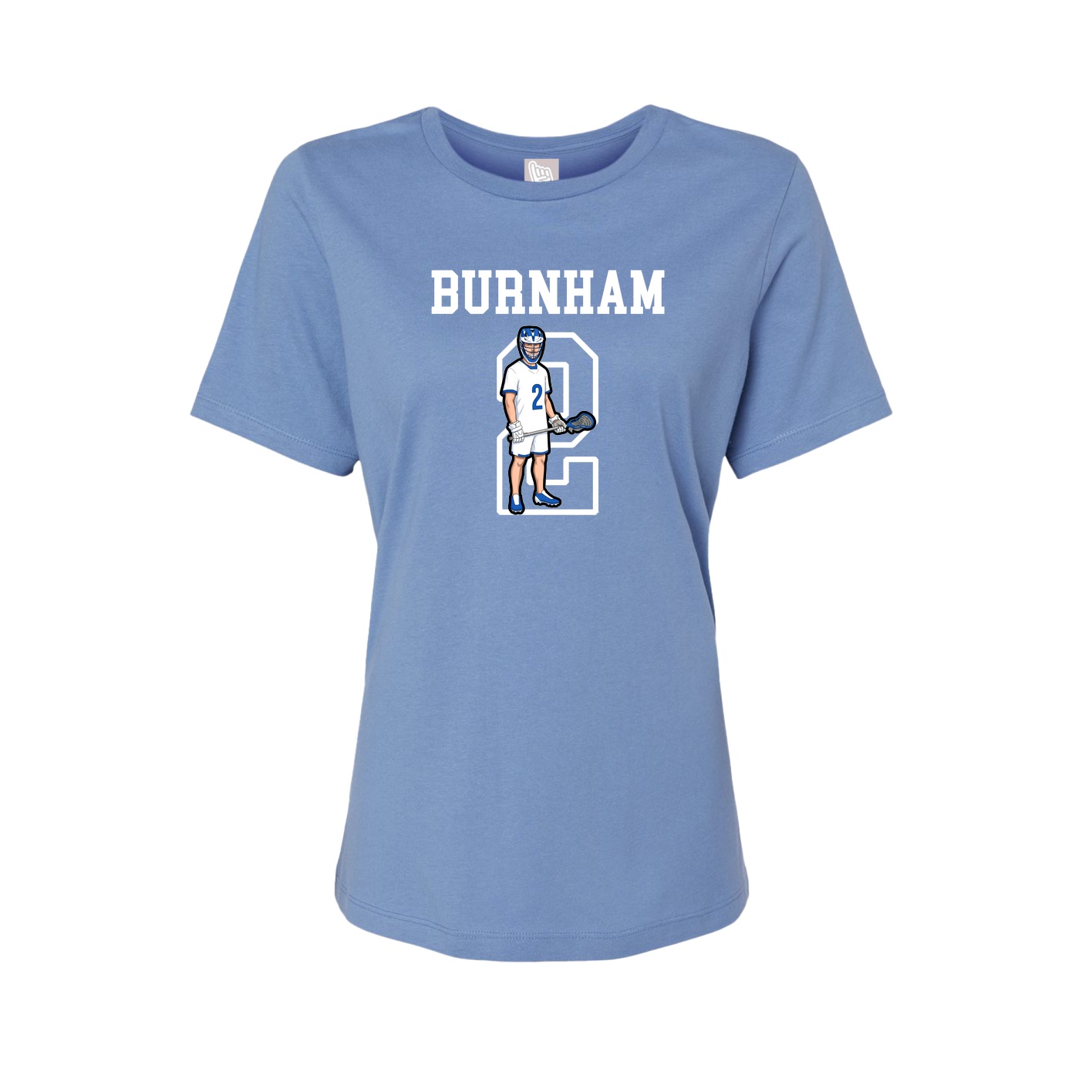 Fitted Women's Tee — Shirsey in Powder Blue