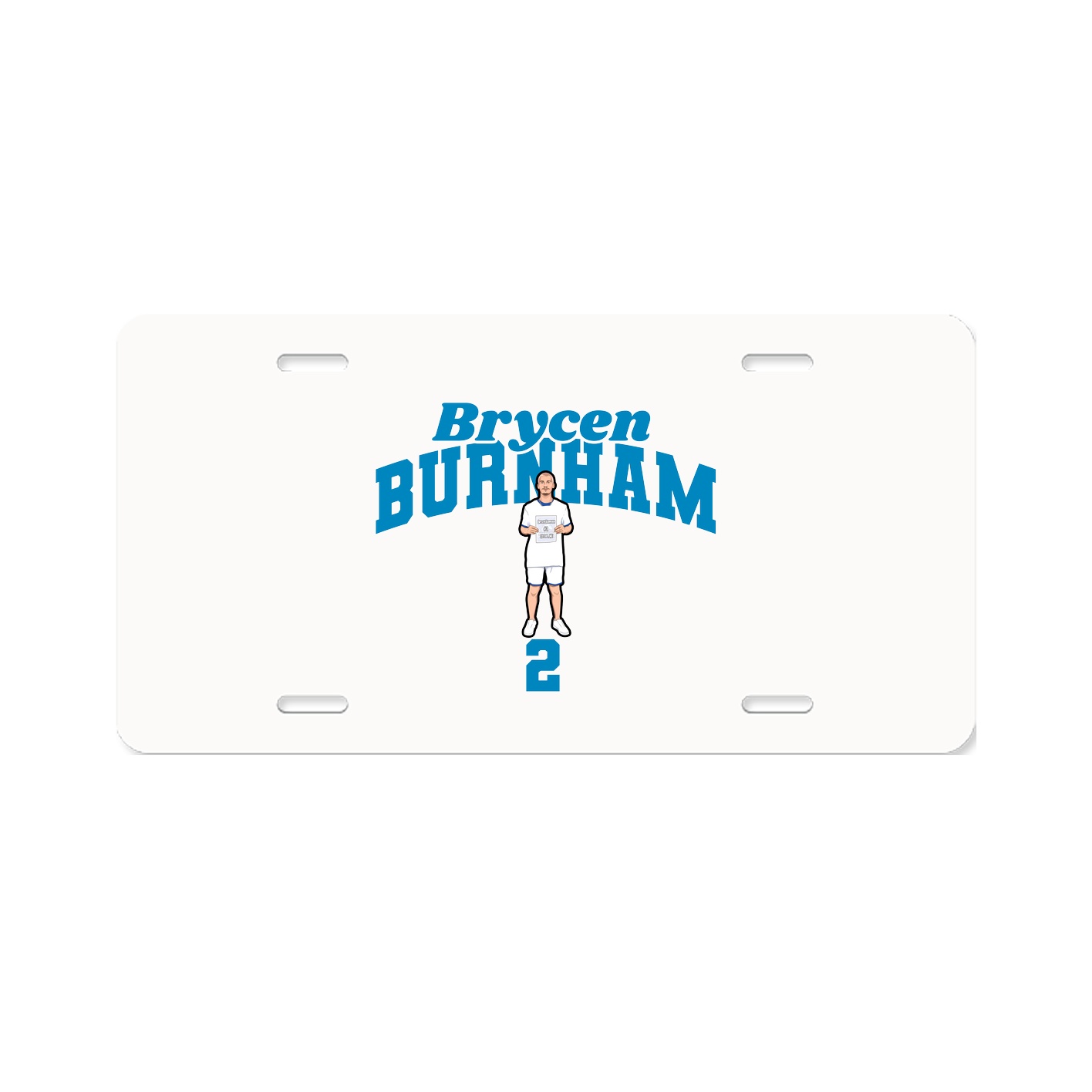 License Plate — Signature Arch in Classic