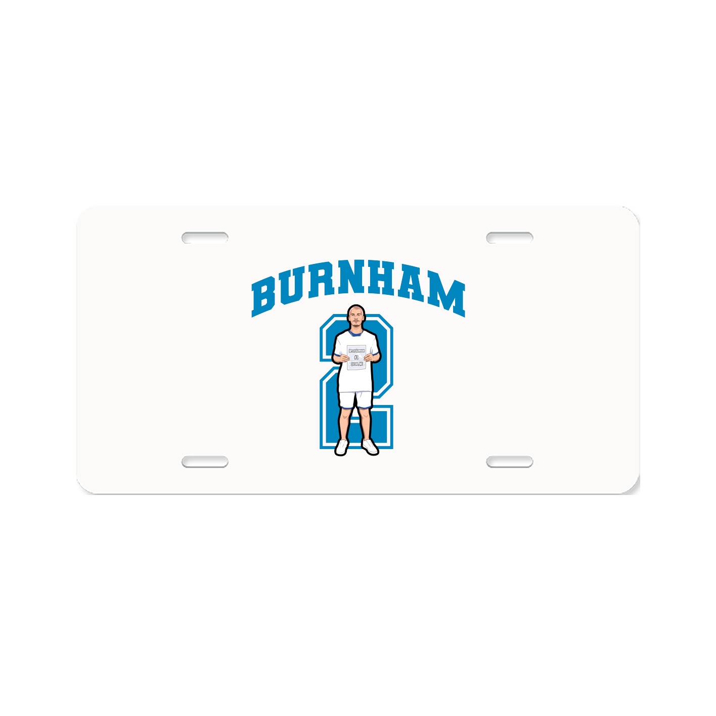 License Plate — Number in Classic