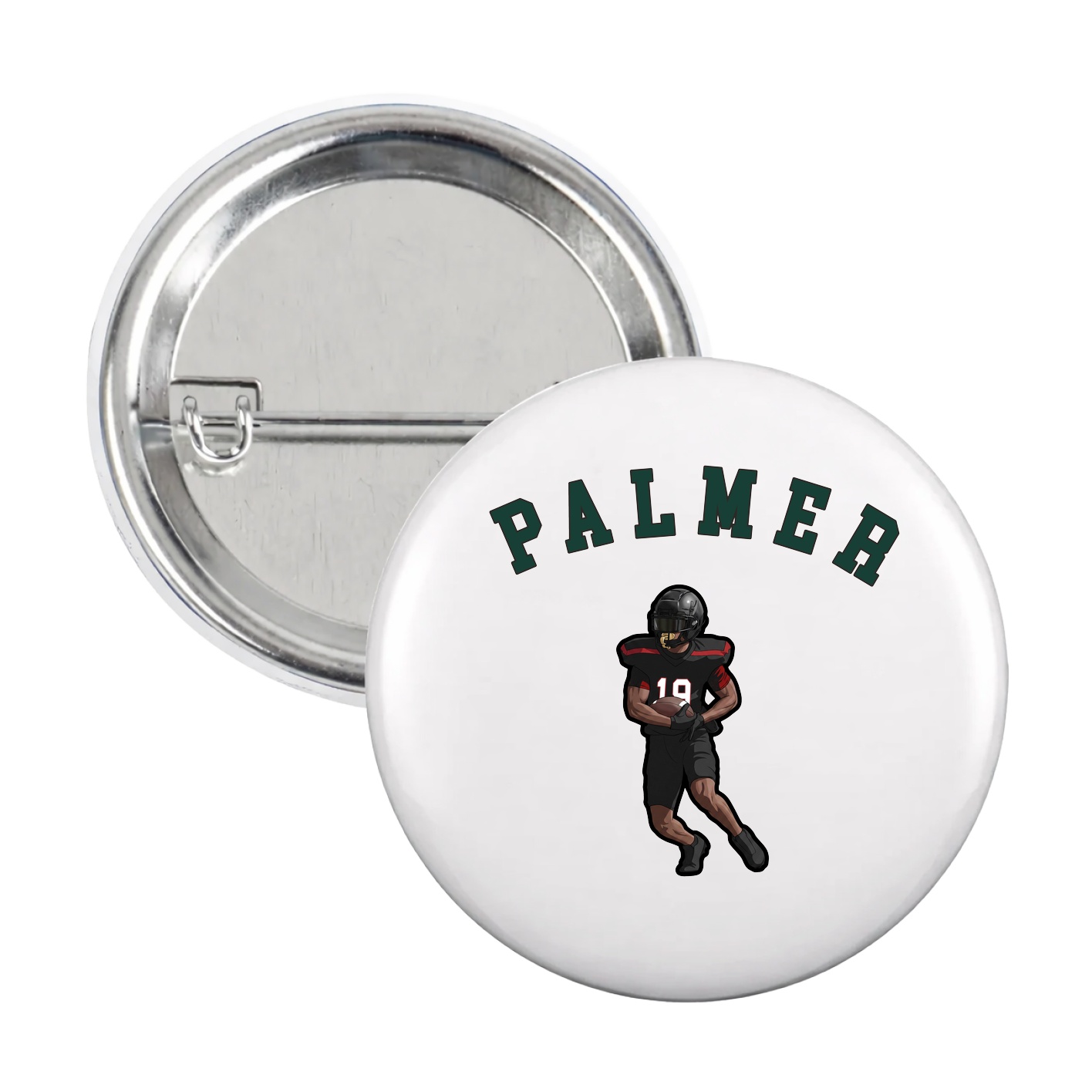 Game Day Button — Shirsey Arch in White