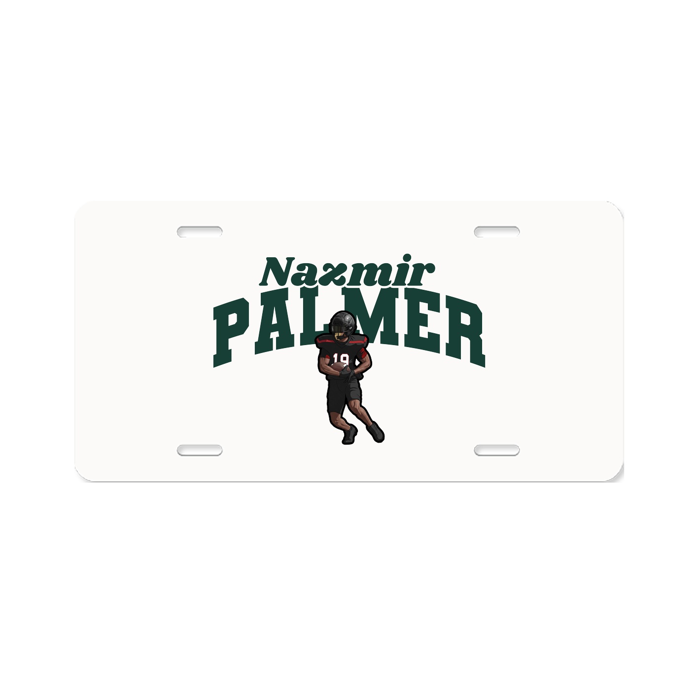 License Plate — Signature Arch in Classic