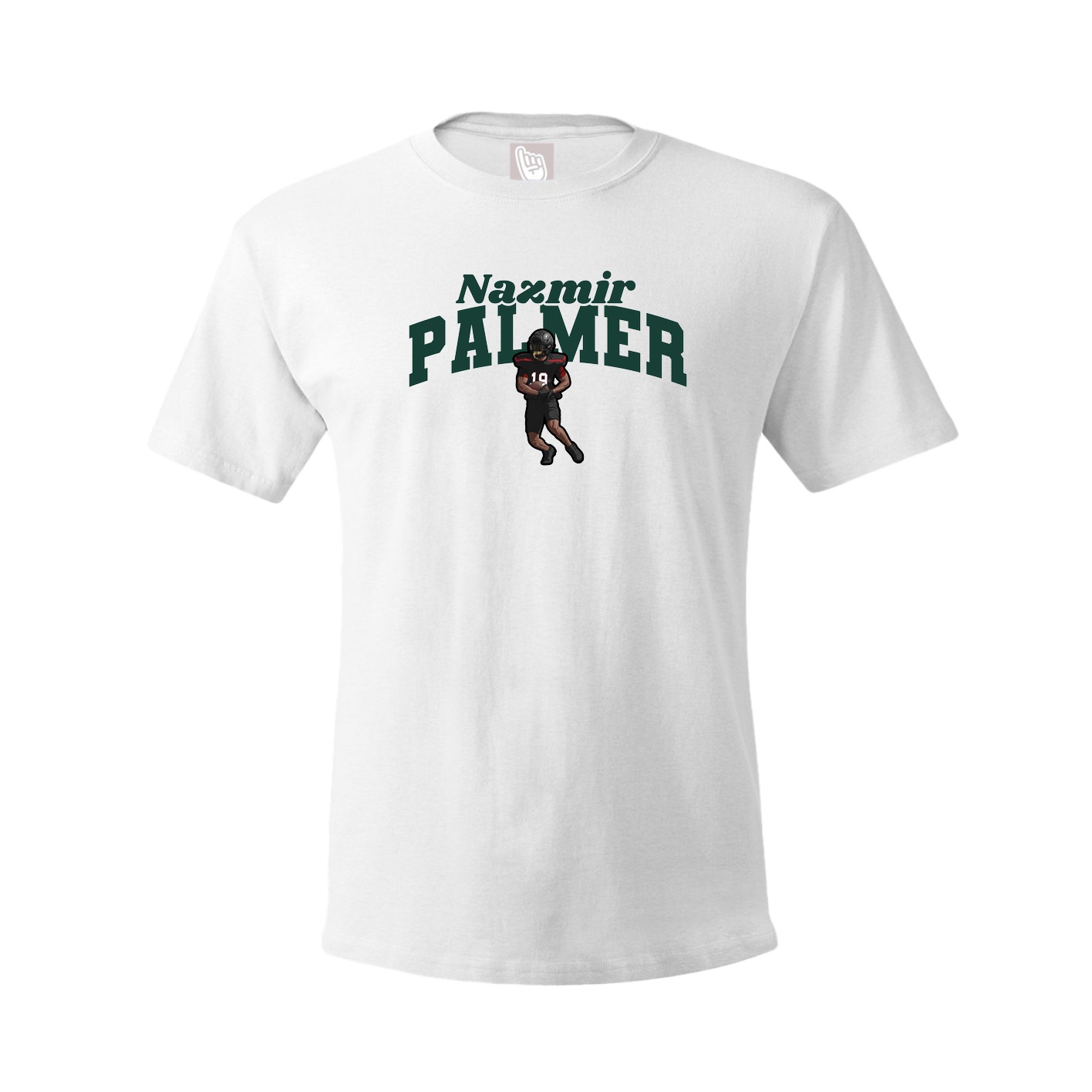Youth Tee — Signature Arch in White