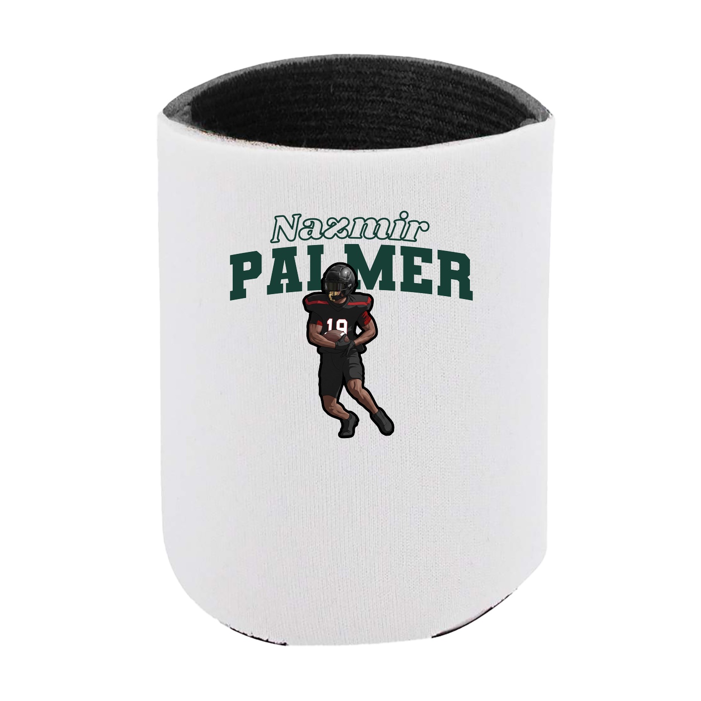 Can Holder — Name Arch in White
