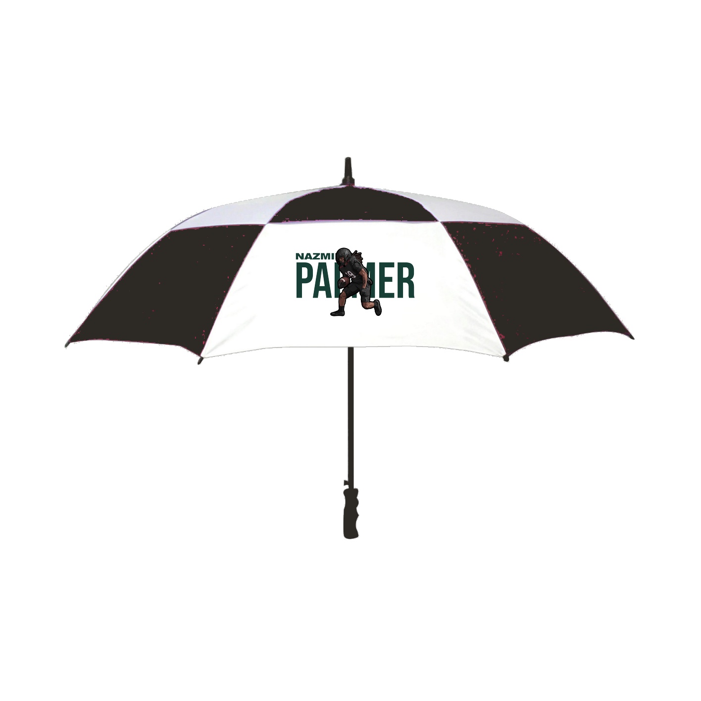 Golf Umbrella — Player Name in Black
