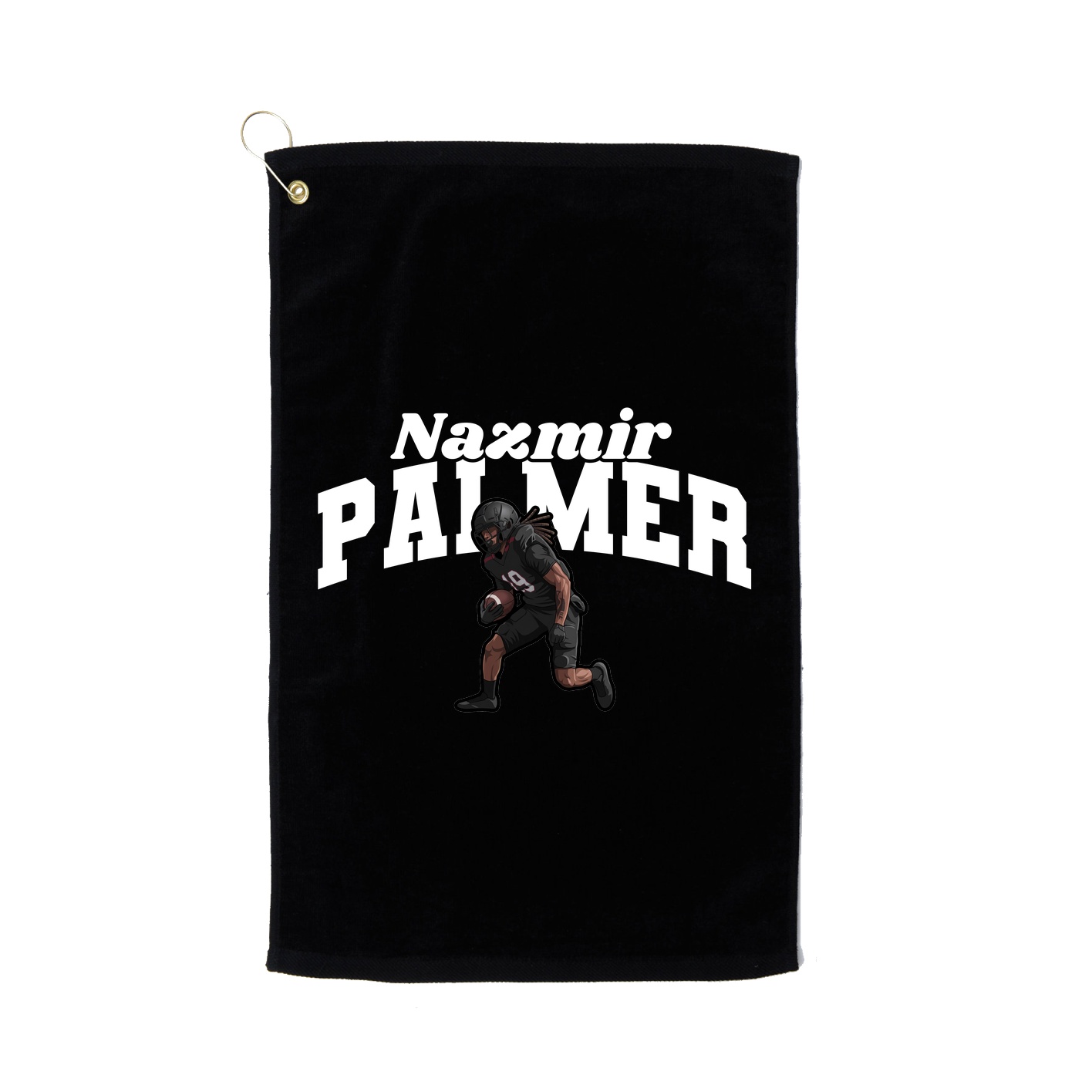 Golf Towel — Signature Arch in Black