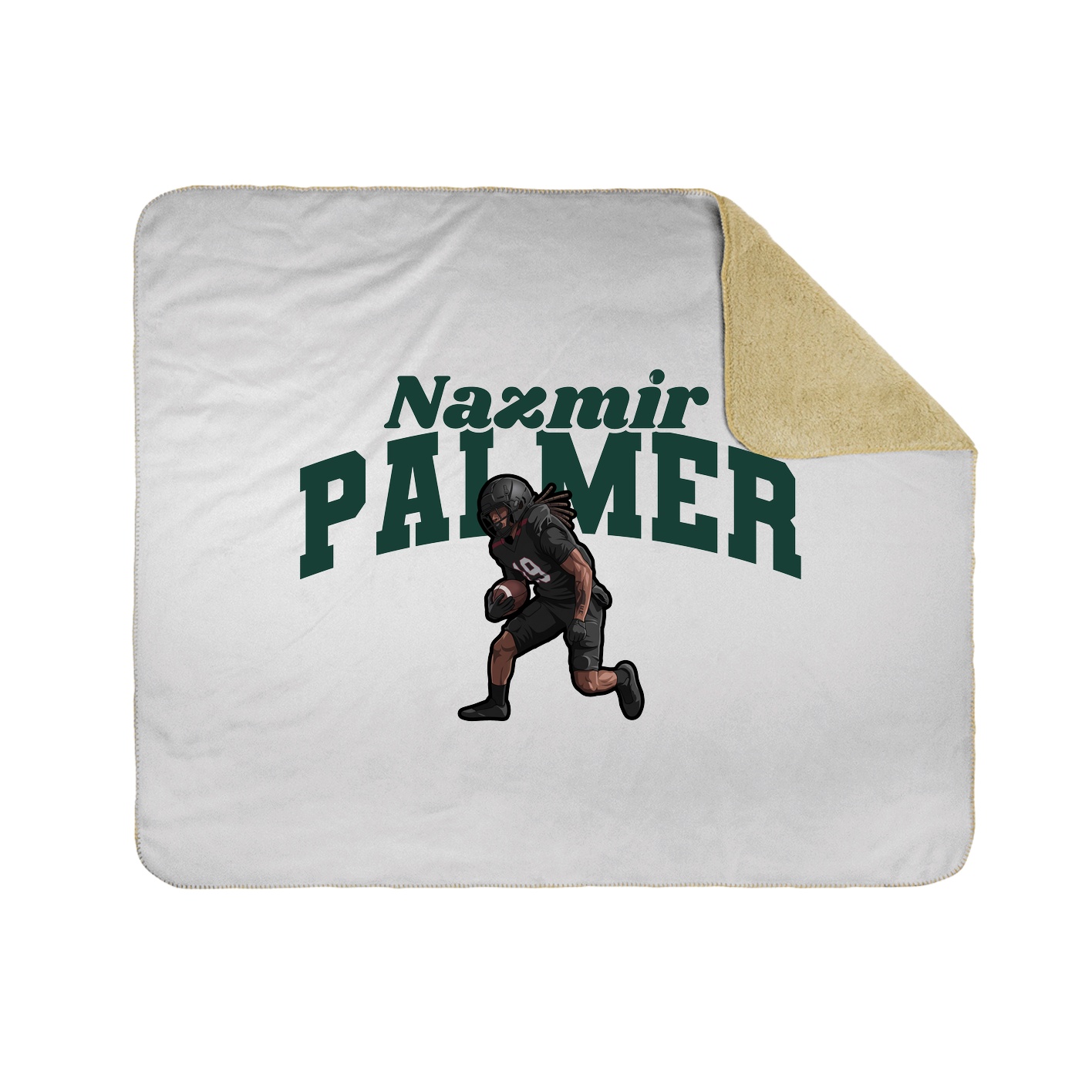 Throw Blanket — Signature Arch in White