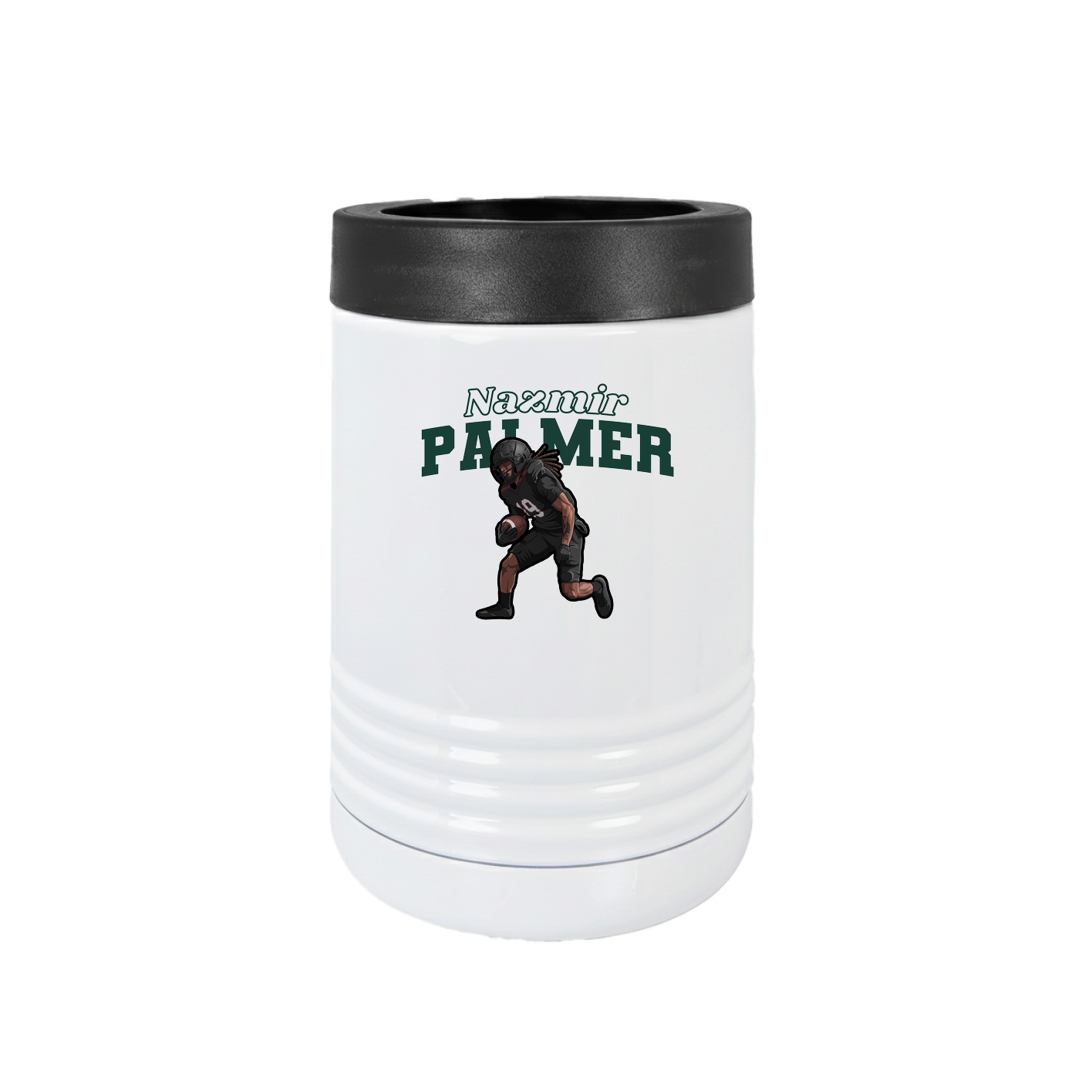 Beverage Holder — Name Arch in White