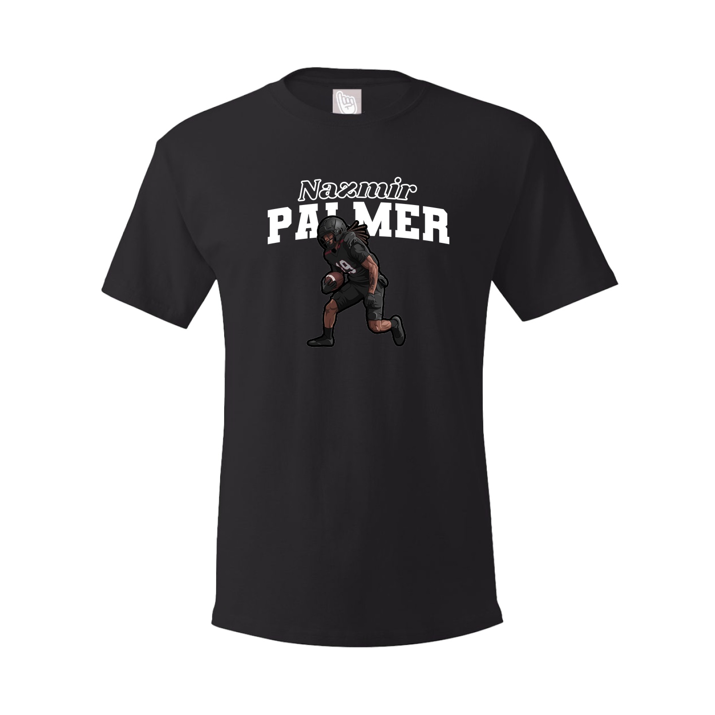 Youth Tee — Name Arch in Black