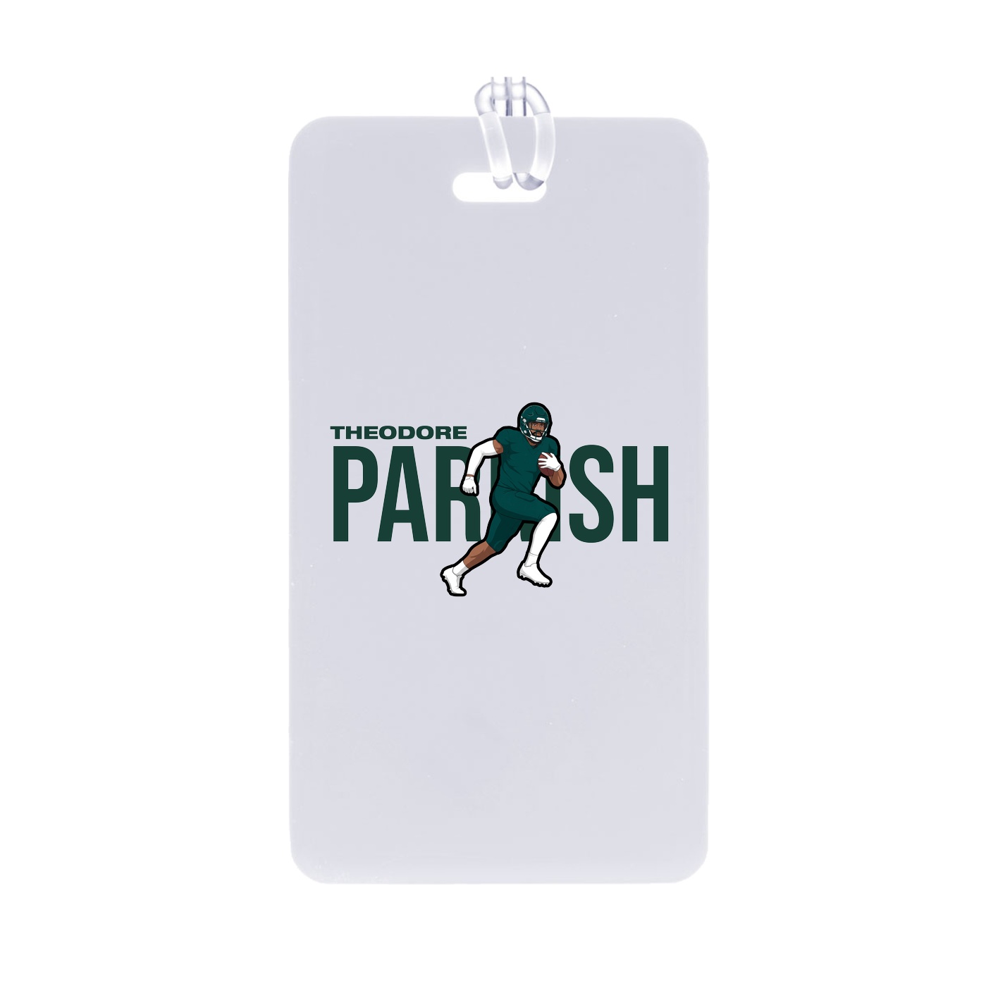 Bag Tag — Player Name in Classic
