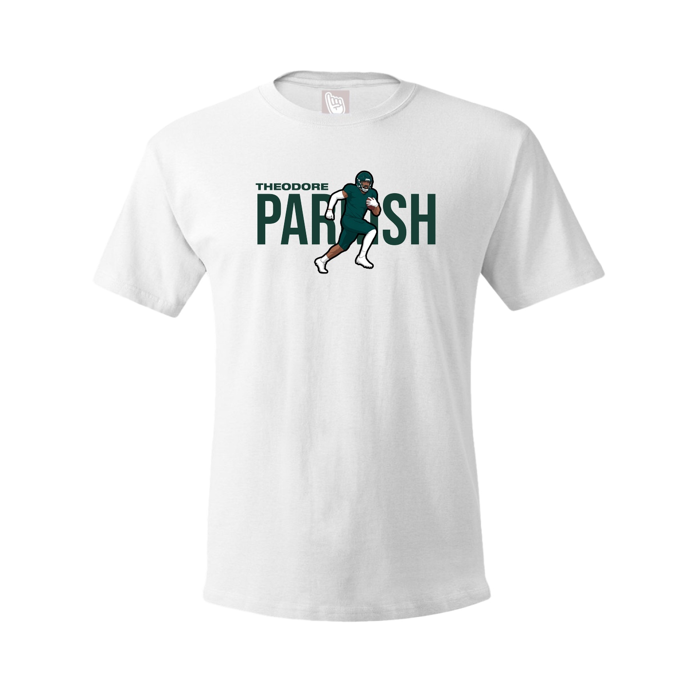 Youth Tee — Player Name in White