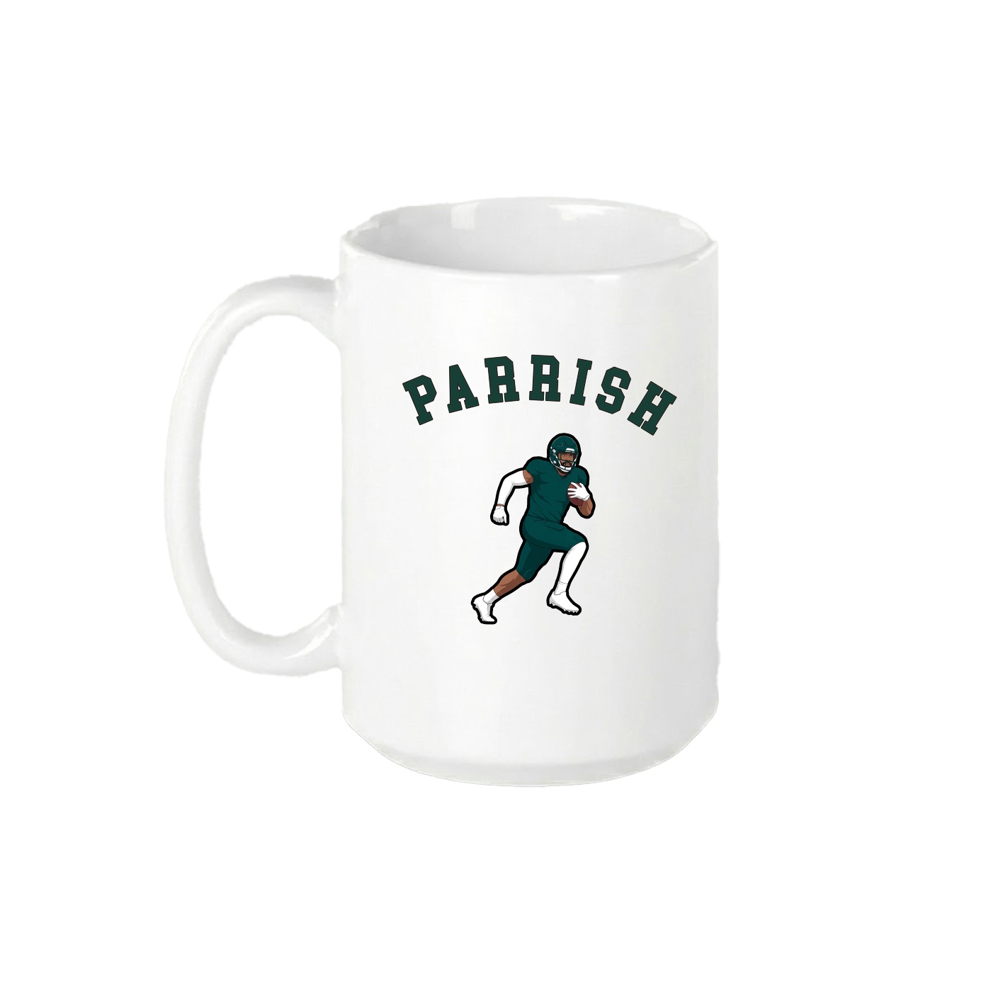 15oz Coffee Mug — Shirsey Arch in White