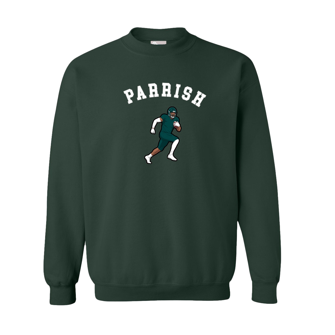 Fleece Crew — Shirsey Arch in Green
