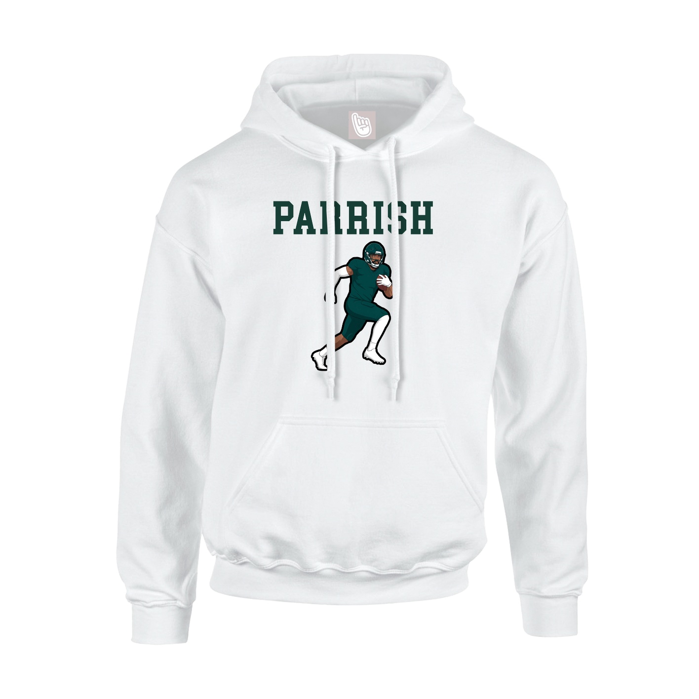 Youth Hoodie — Shirsey in White