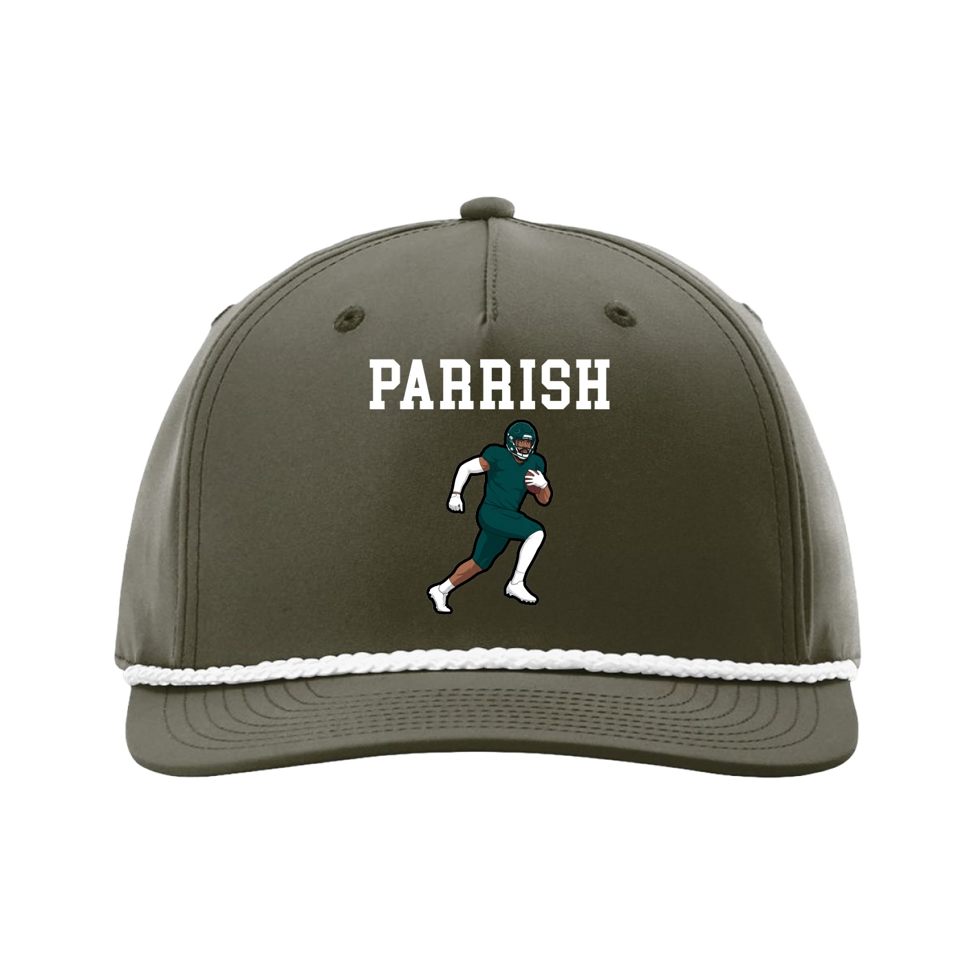 Five-Panel Classic Rope Cap — Shirsey in Green