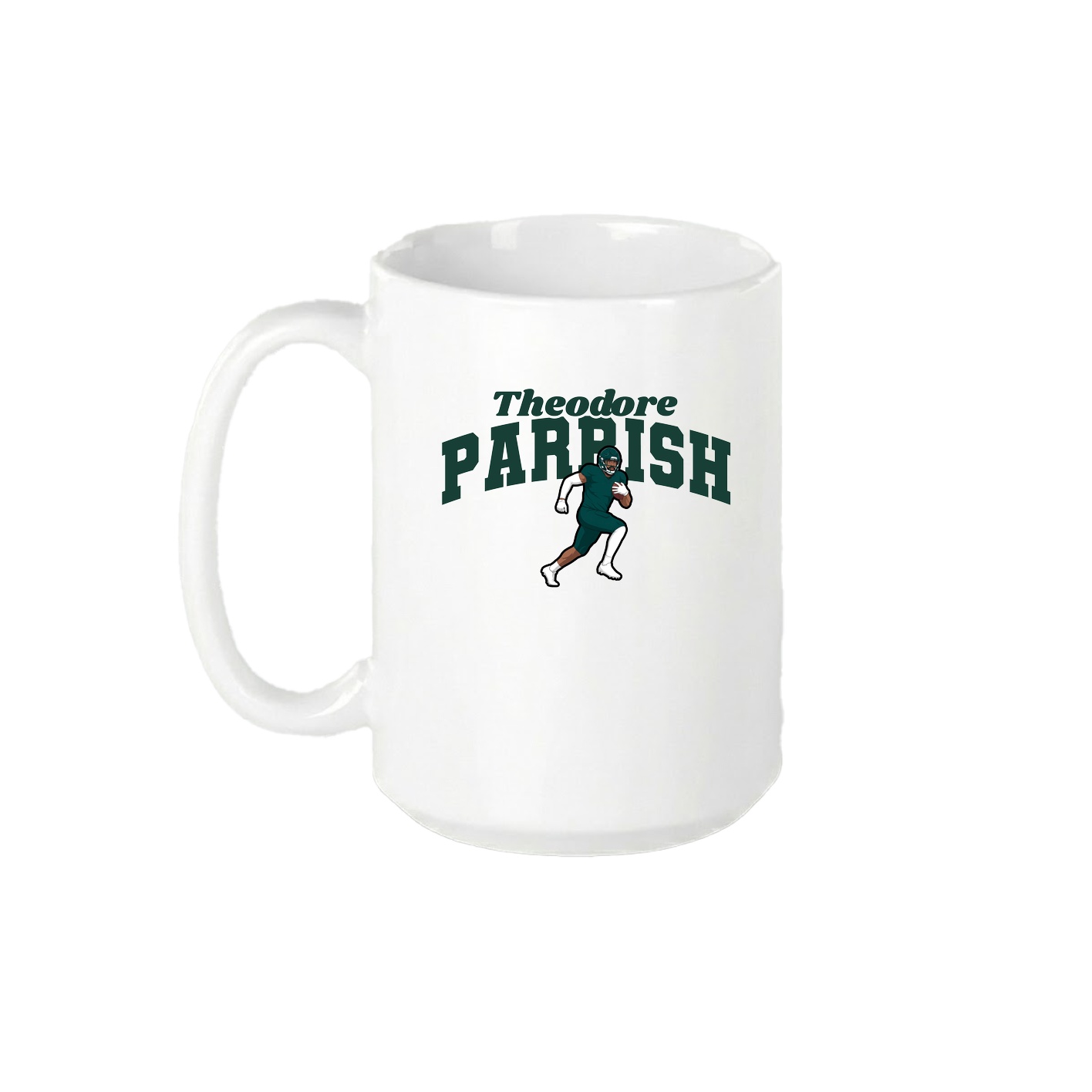 15oz Coffee Mug — Signature Arch in White