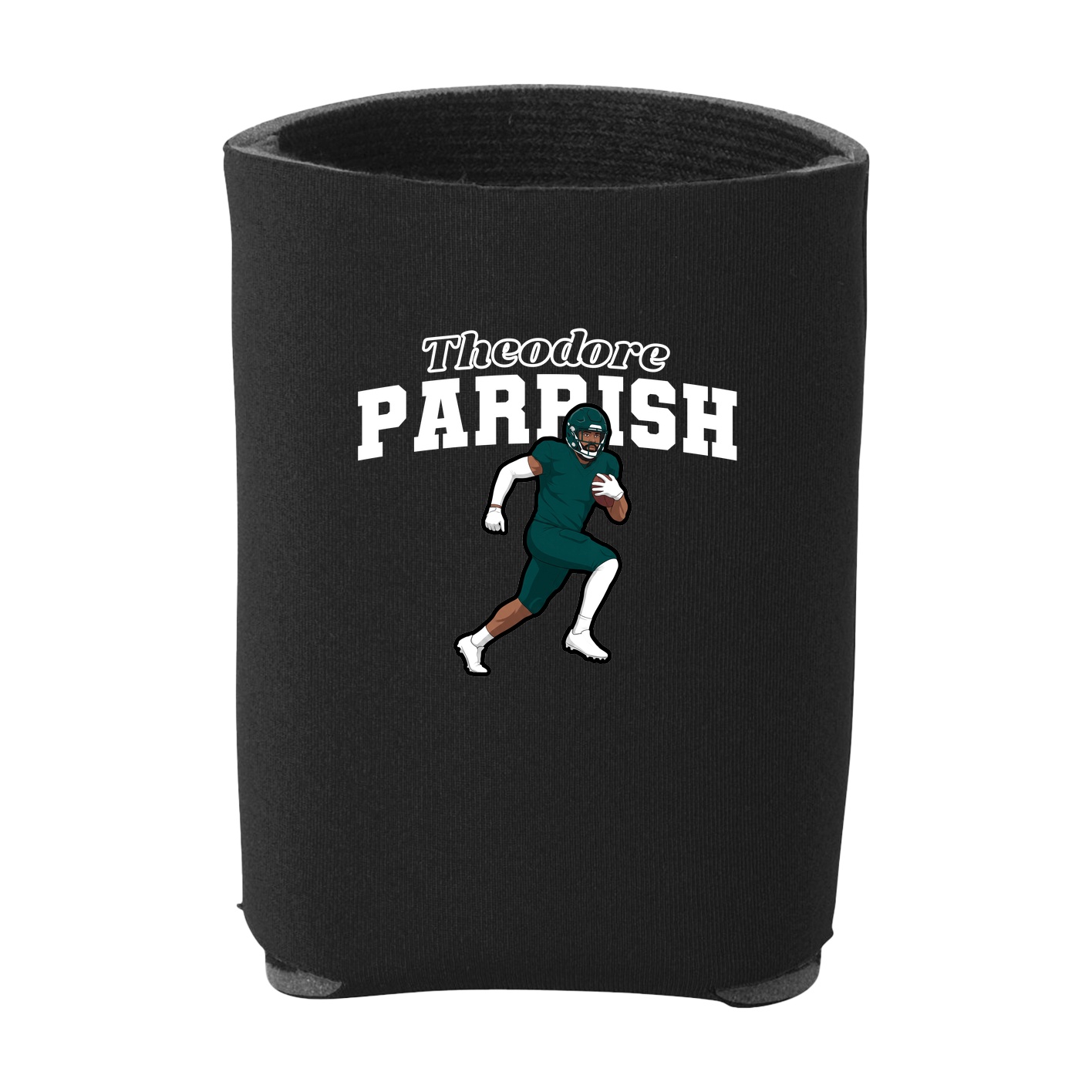 Can Holder — Name Arch in Black