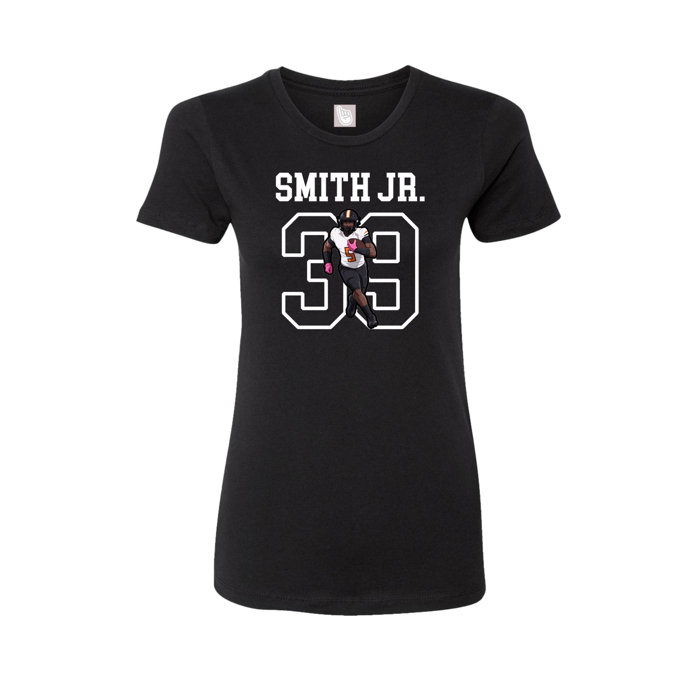 Fitted Women's Tee — Shirsey in Black