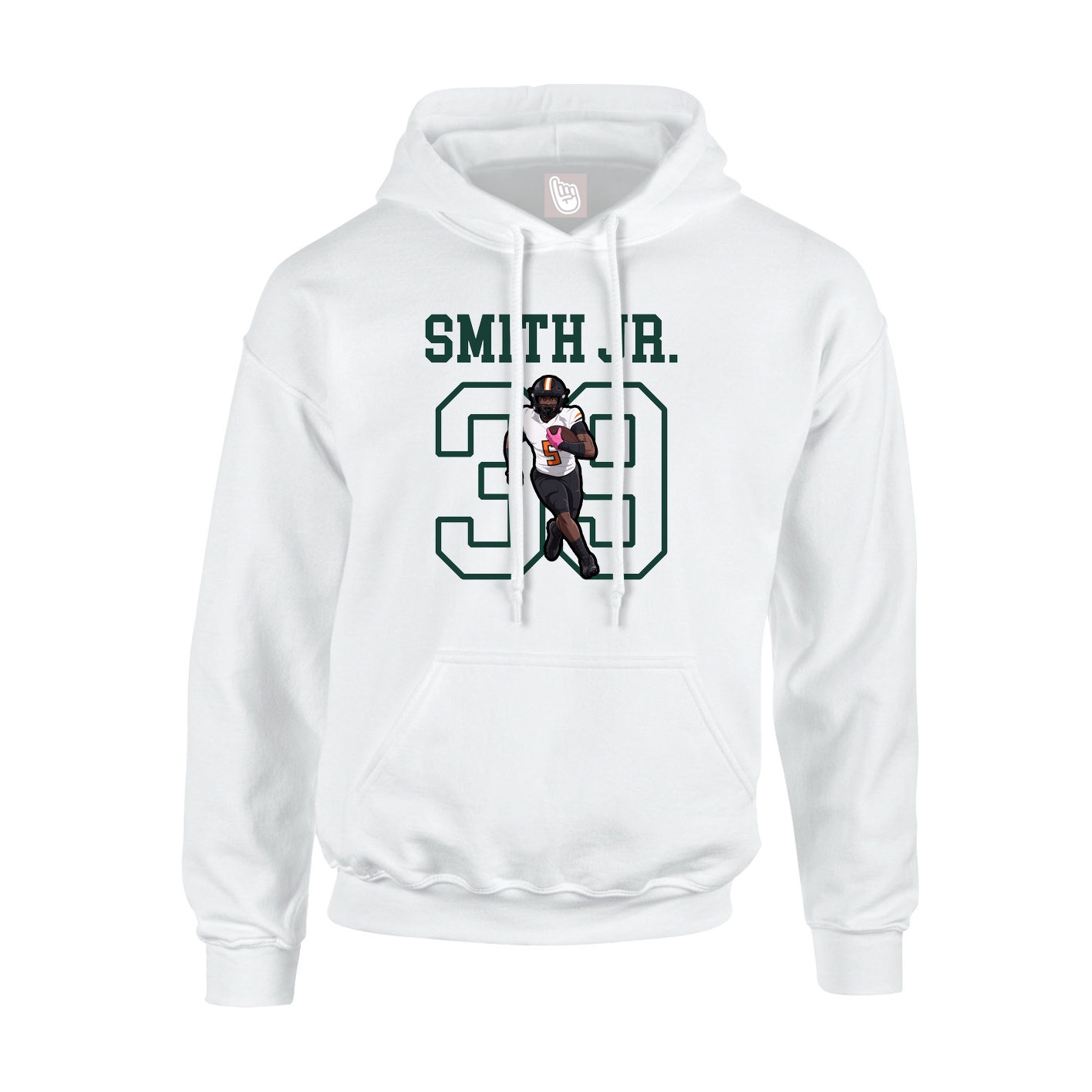 Youth Hoodie — Shirsey in White