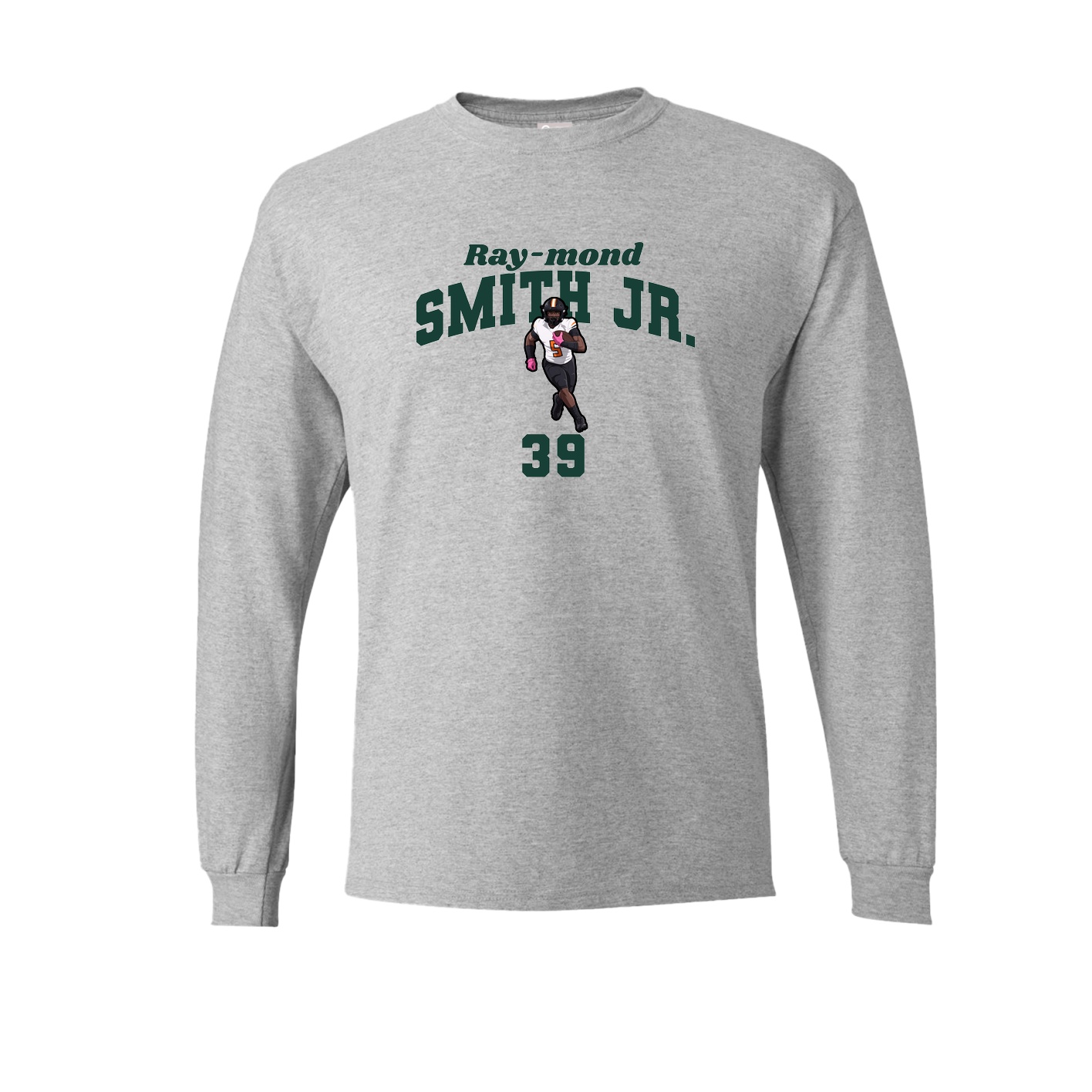 Long Sleeve Tee — Signature Arch in Grey
