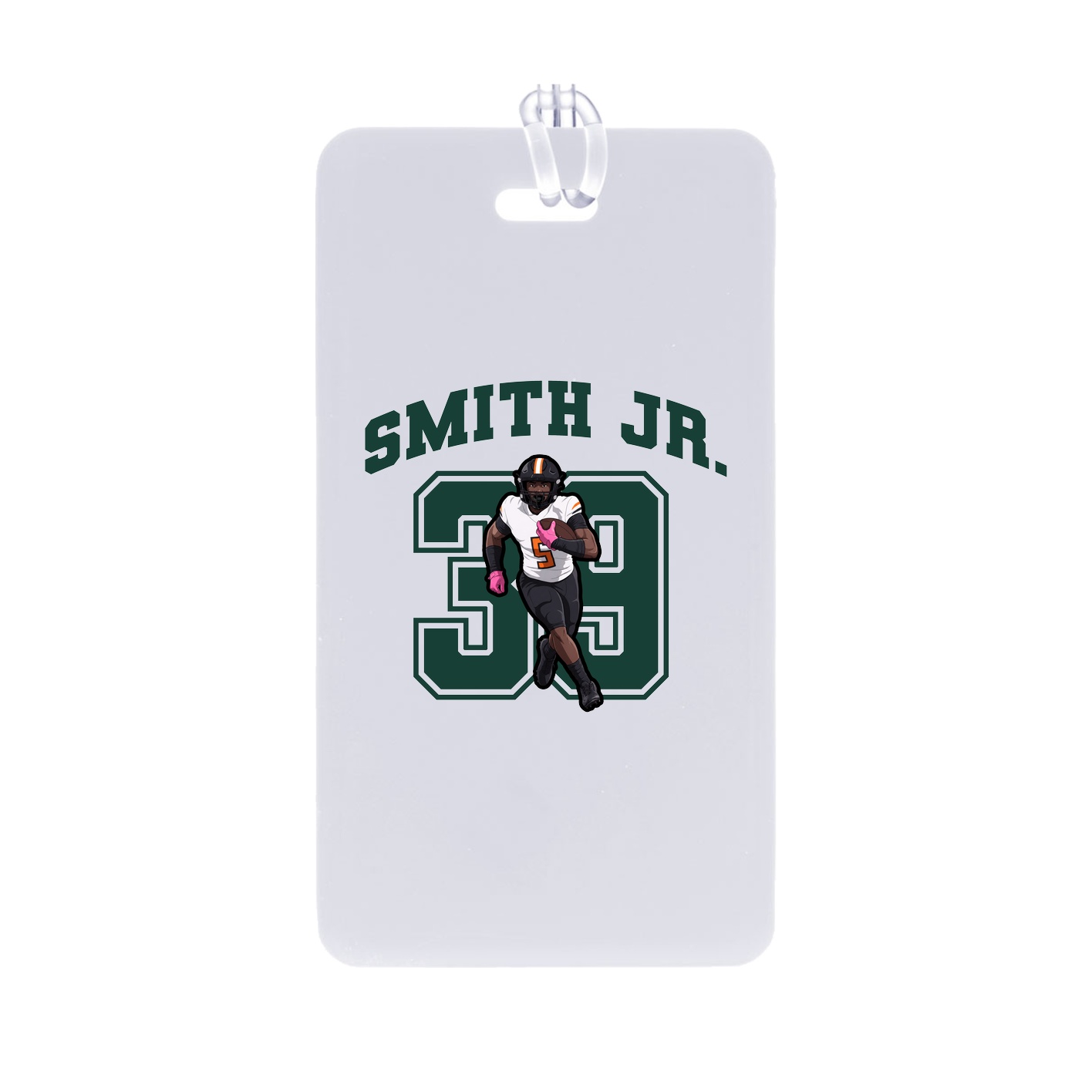 Bag Tag — Number in Classic